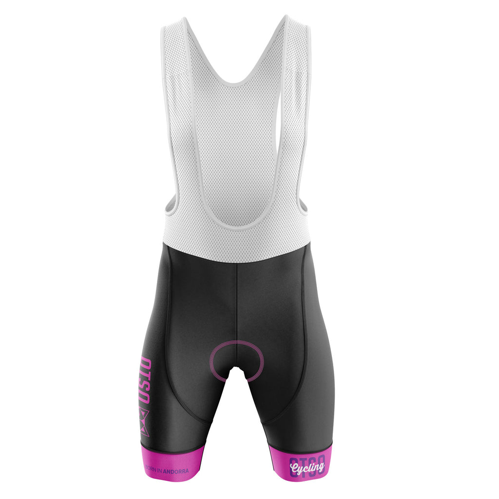 pink cycling bib