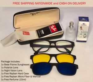 swappable sunglasses ray ban