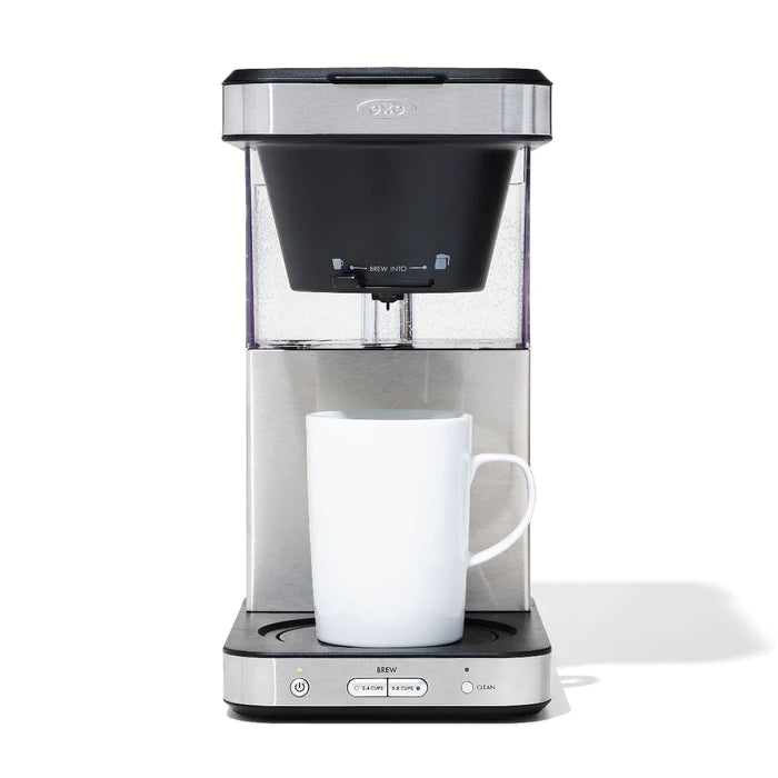  OXO Brew Gooseneck Electric Kettle – Hot Water Kettle, Pour  Over Coffee & Tea Kettle, Adjustable Temperature, Built-In Brew Timer,  Stainless Steel, 1L​ & Brew Conical Burr Coffee Grinder: Home 