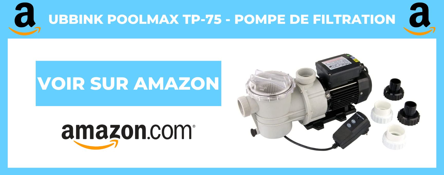 Ubbink Poolmax TP-75 - Pompe de Filtration