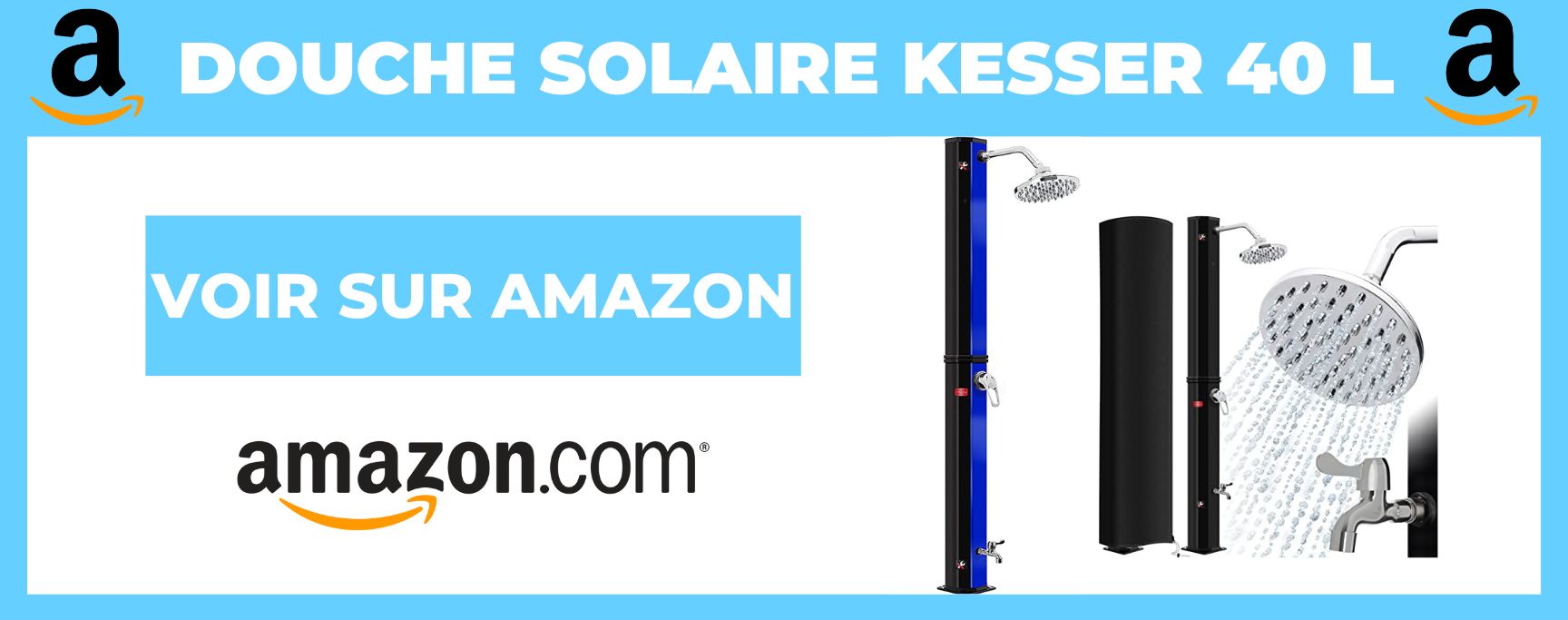 Douche Solaire KESSER 40 L