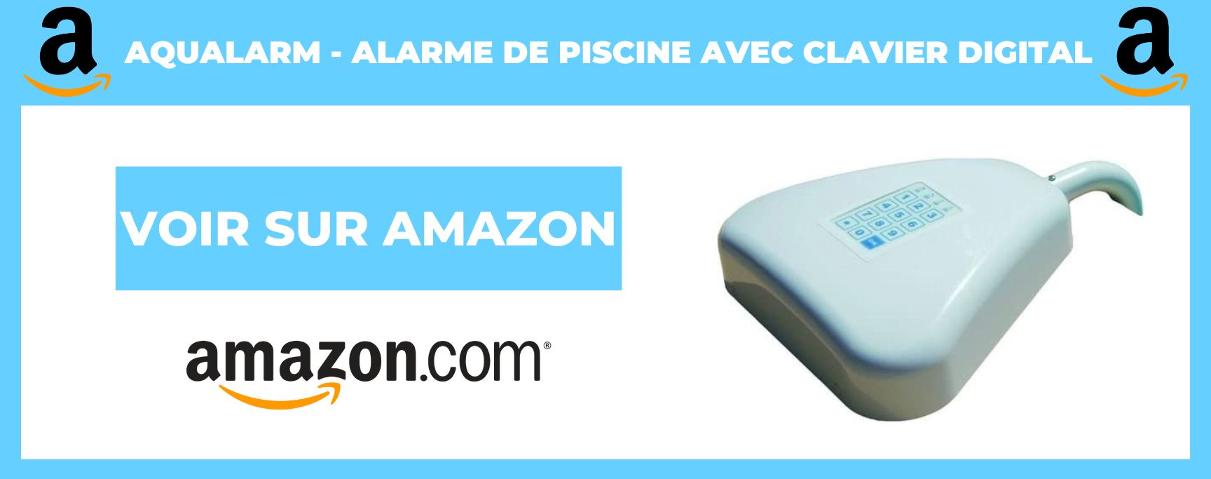 Aqualarm - Alarme de Piscine avec Clavier Digital