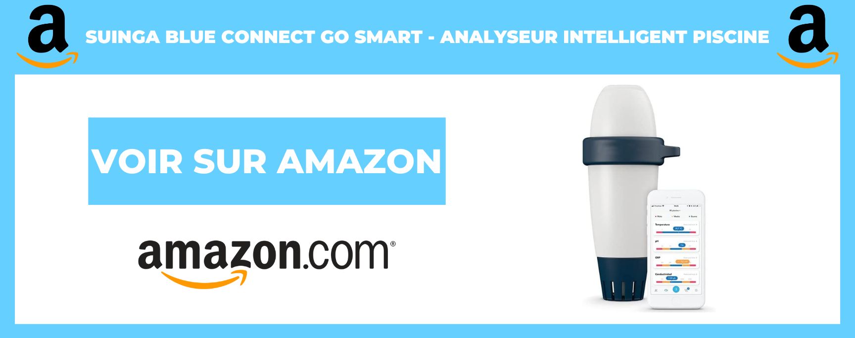 Suinga Blue Connect Go Smart - Analyseur Intelligent Piscine