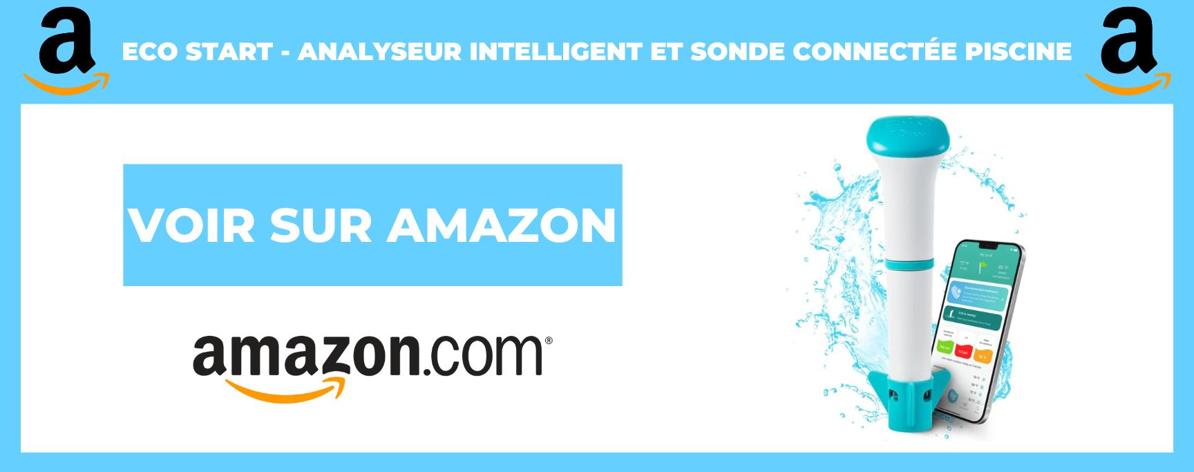 EcO Start - Analyseur Intelligent et Sonde Connectée Piscine