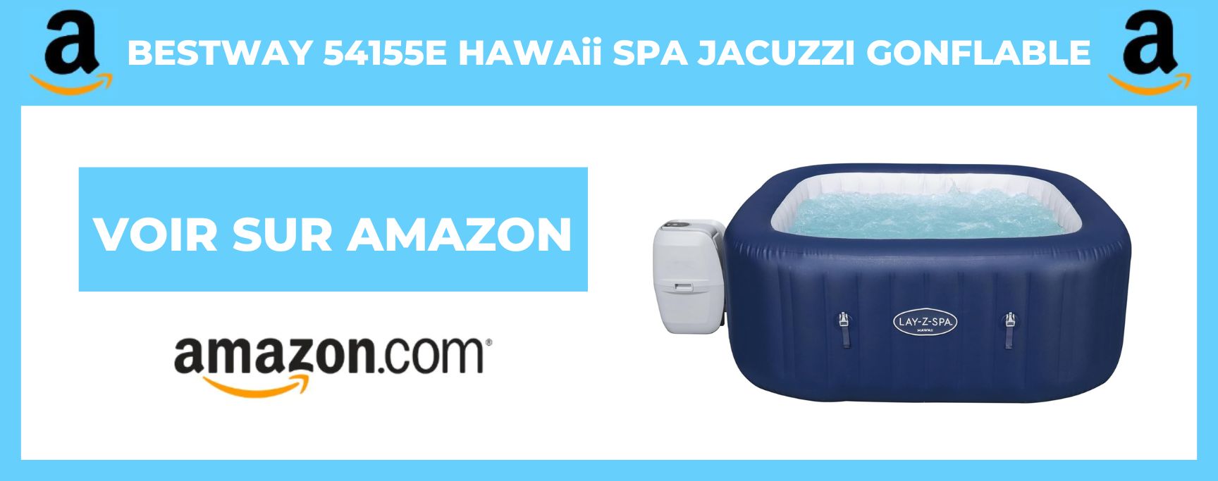 Bestway 54155E Hawaii Spa Jacuzzi Gonflable