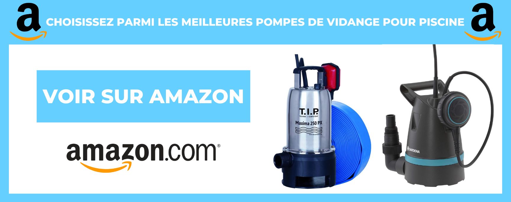 les meilleures pompe de vidange pour piscine