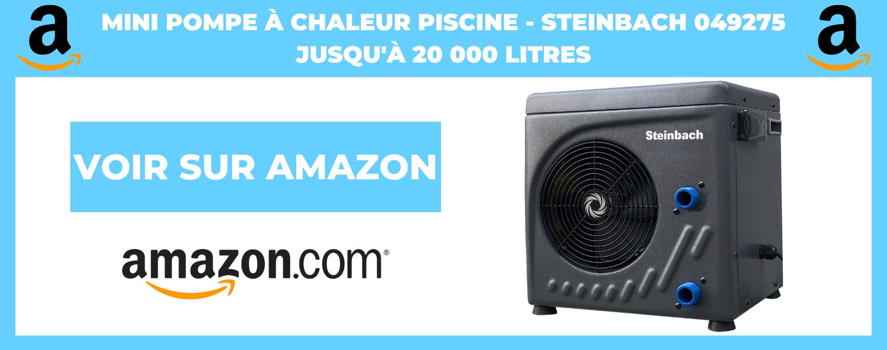 Mini Pompe à Chaleur - Steinbach 049275 - Jusqu’à 20 000 Litres