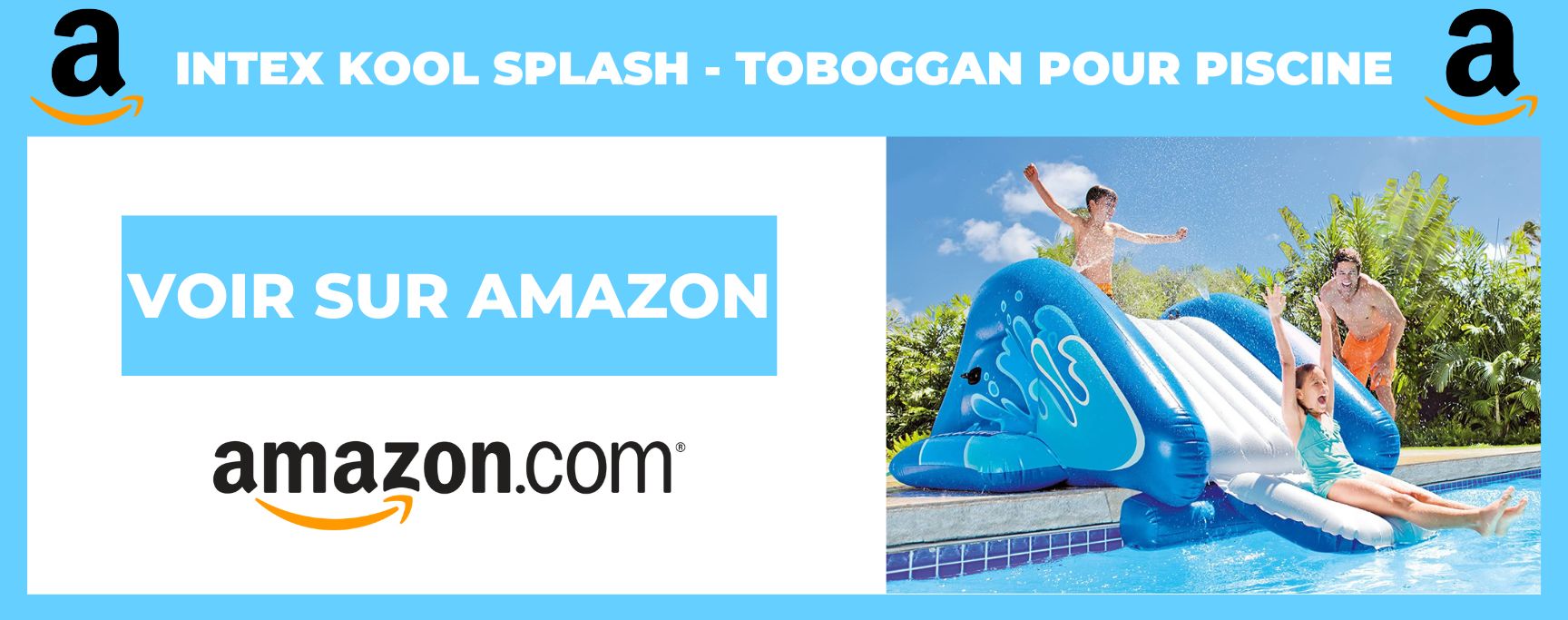 Intex  Kool Splash - Toboggan pour Piscine