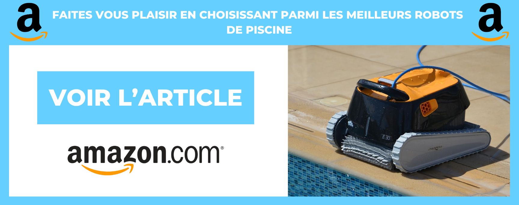 les meilleurs robots de piscine