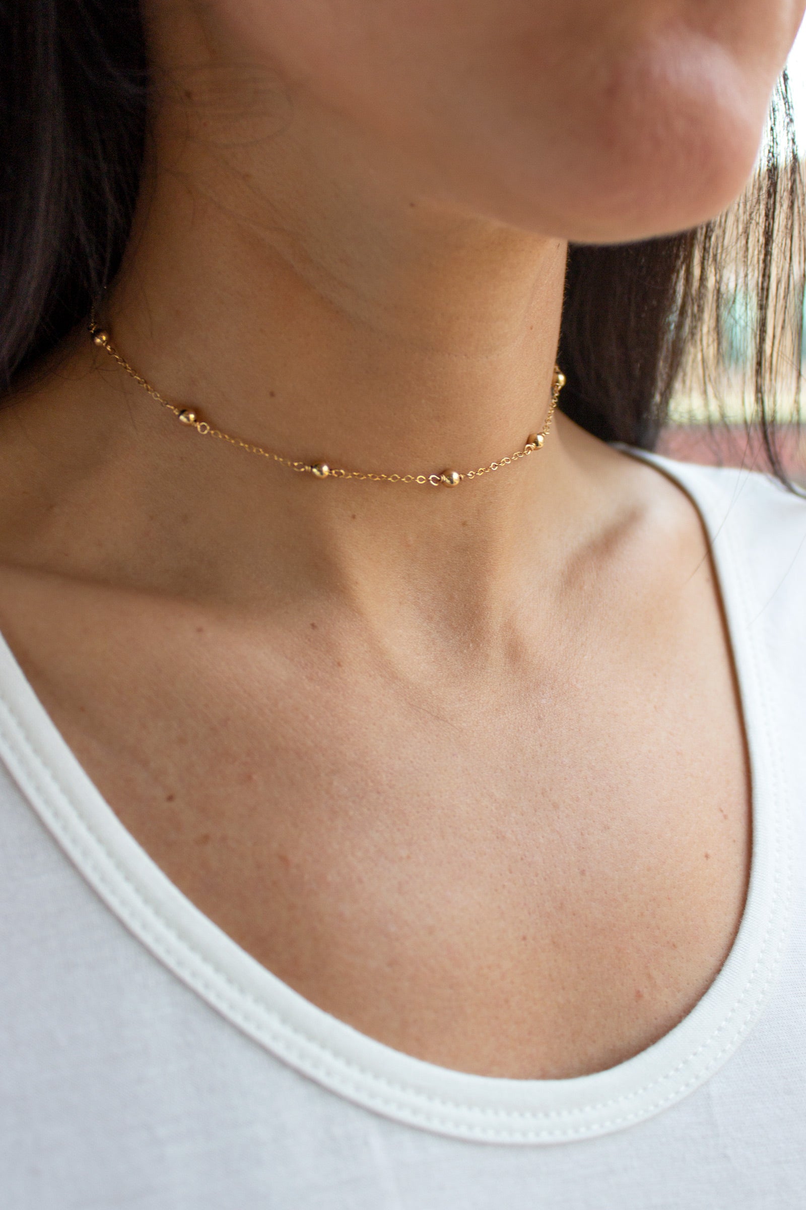 Zurich Chain Choker Necklace