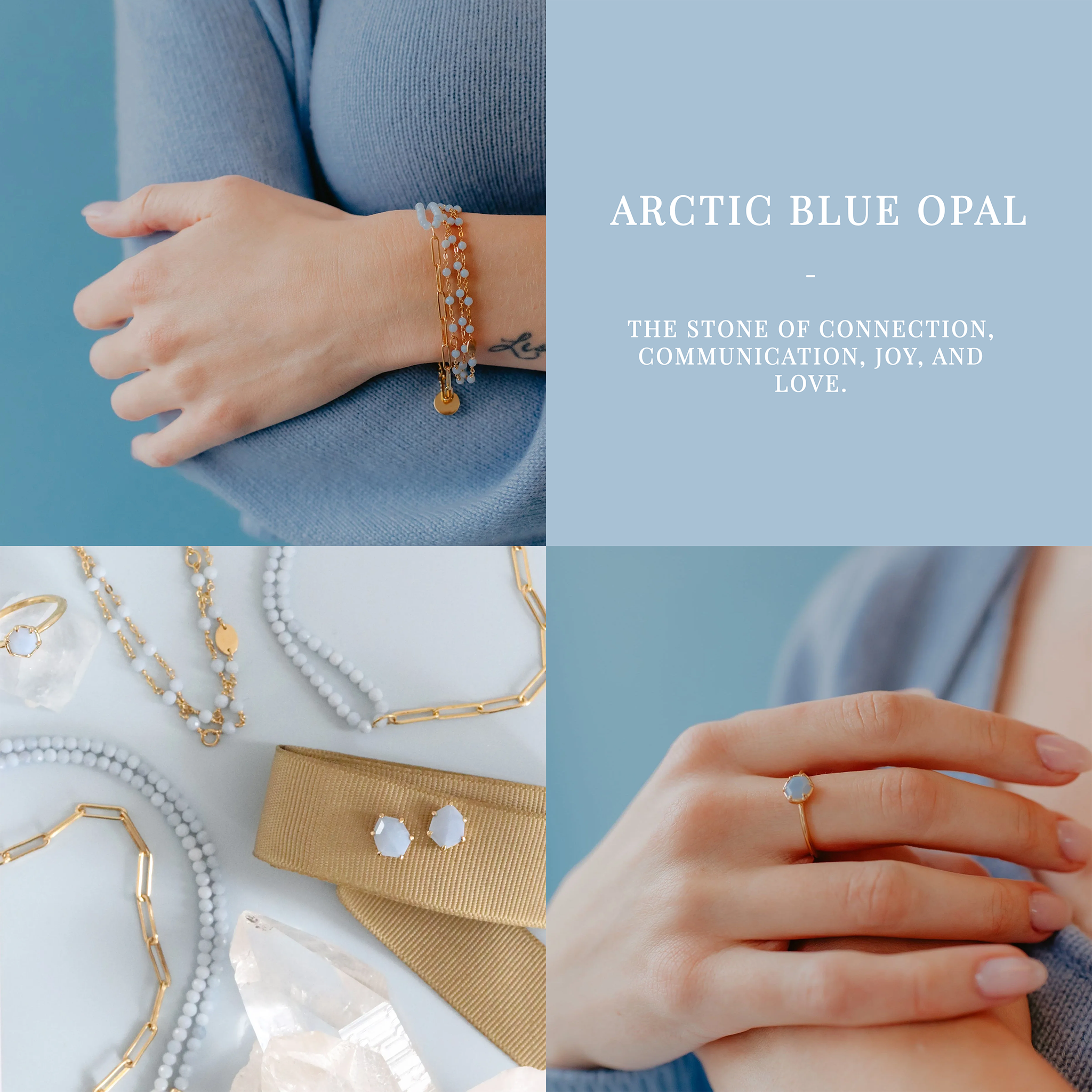 Arctic Blue Opal