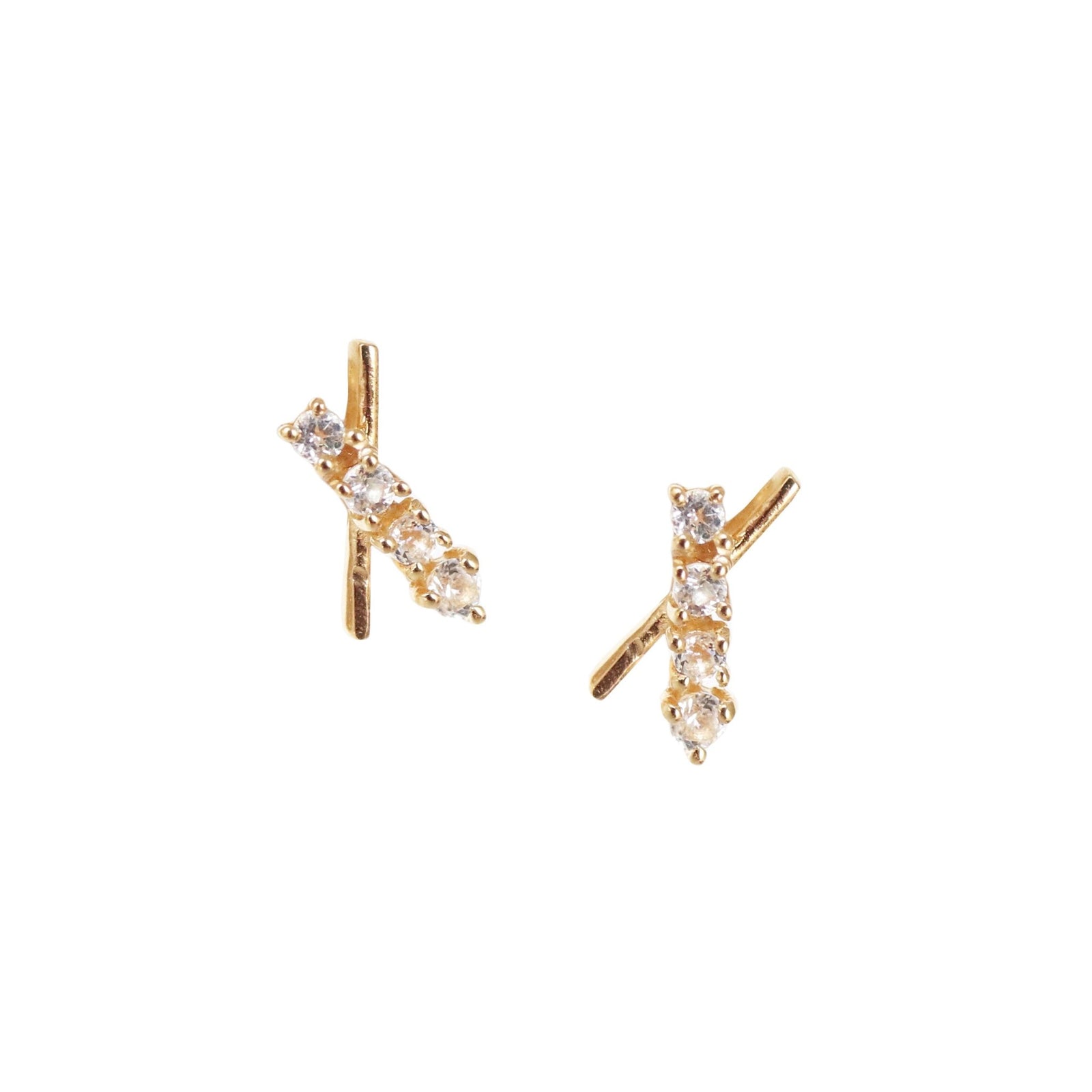 DAINTY GEMSTONE STUDS | Shop Earrings For Women - SO PRETTY CARA COTTER