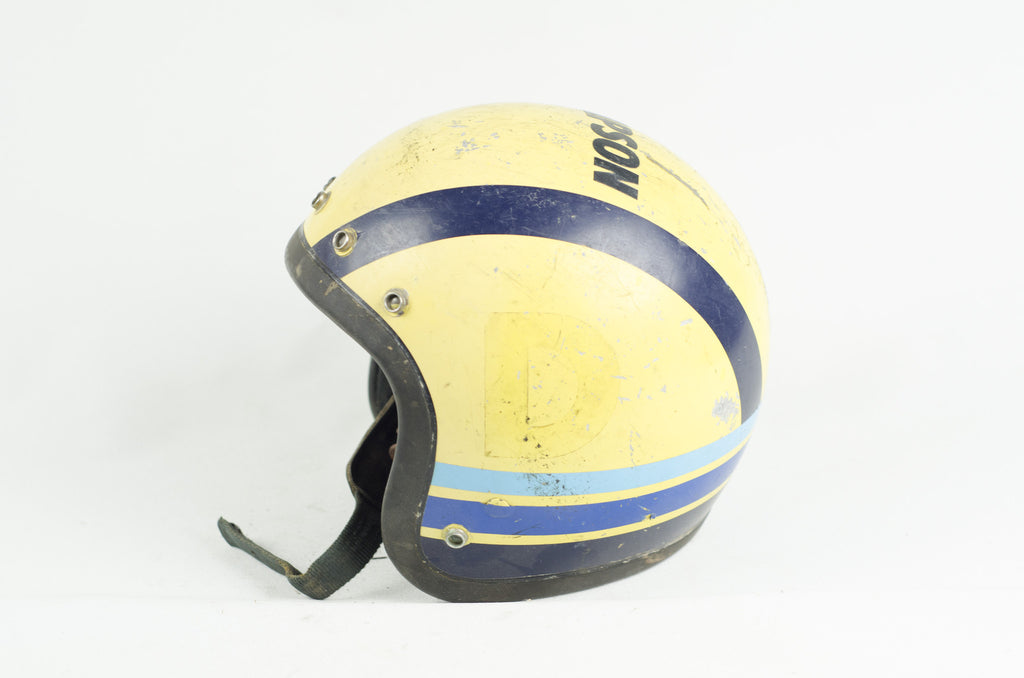 Vintage Simpson Motorcycle Helmet | qpcollections