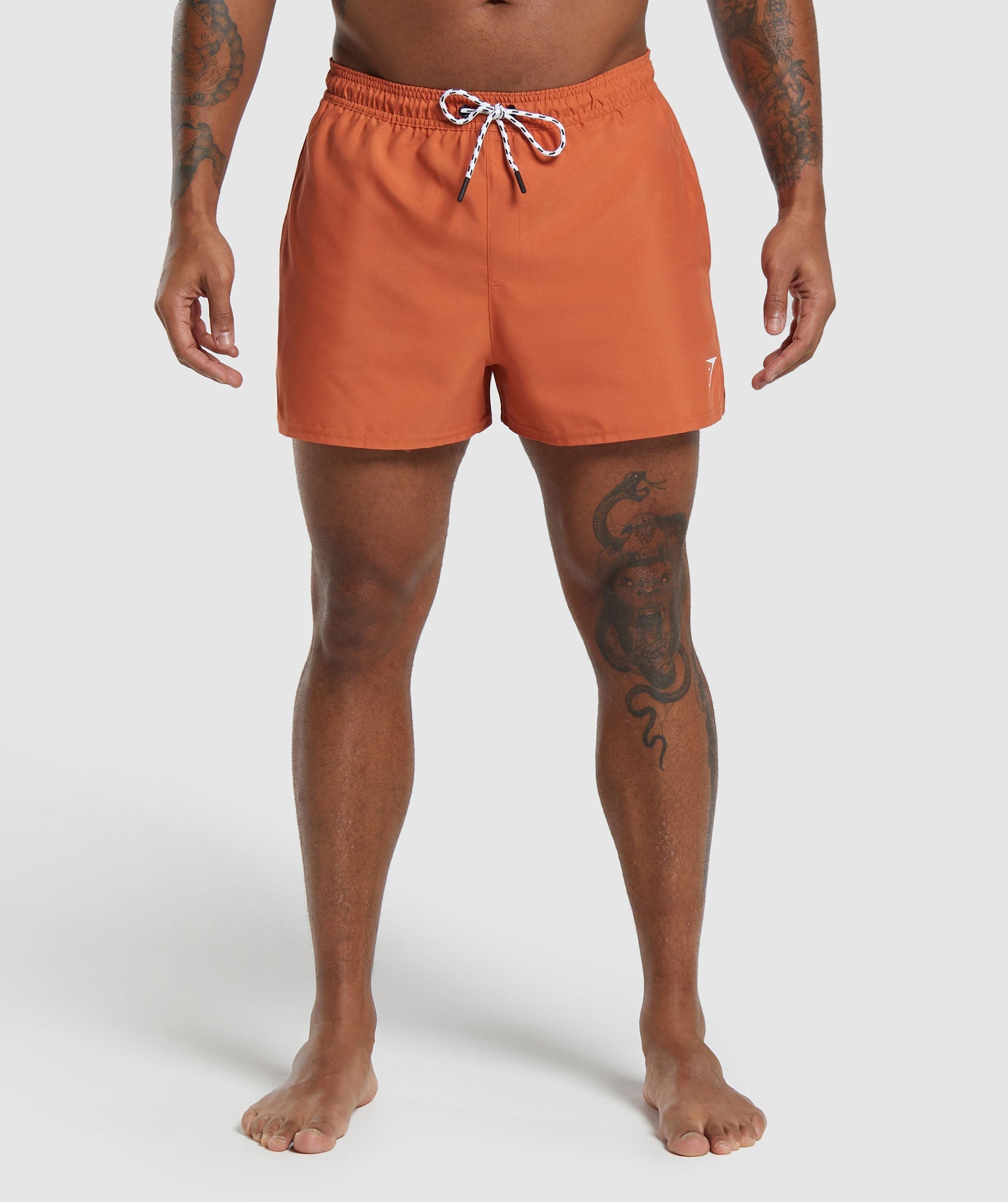 3" Swim Shorts en Muted Orange