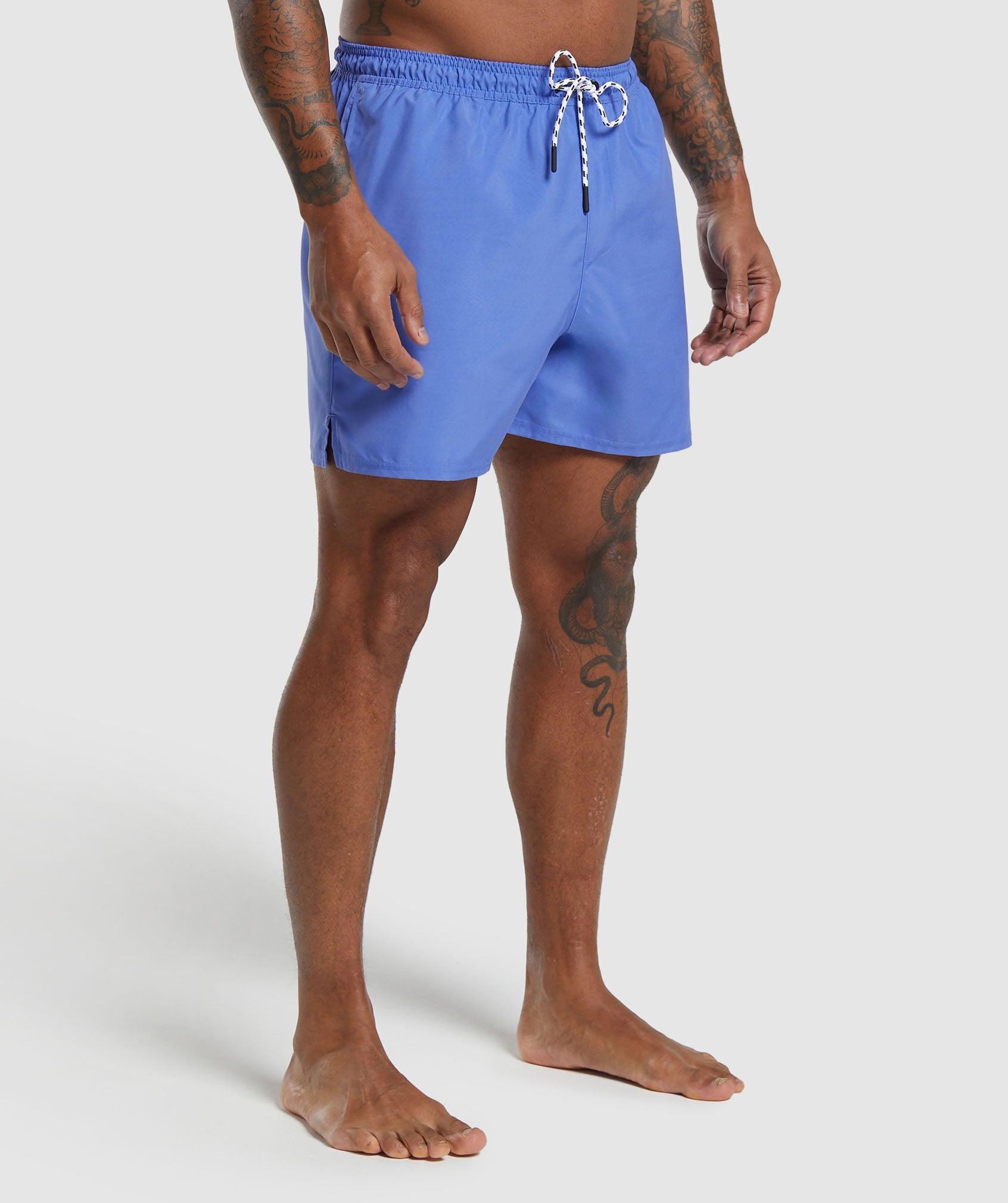 5" Swim Short in Iris Blue - view 6