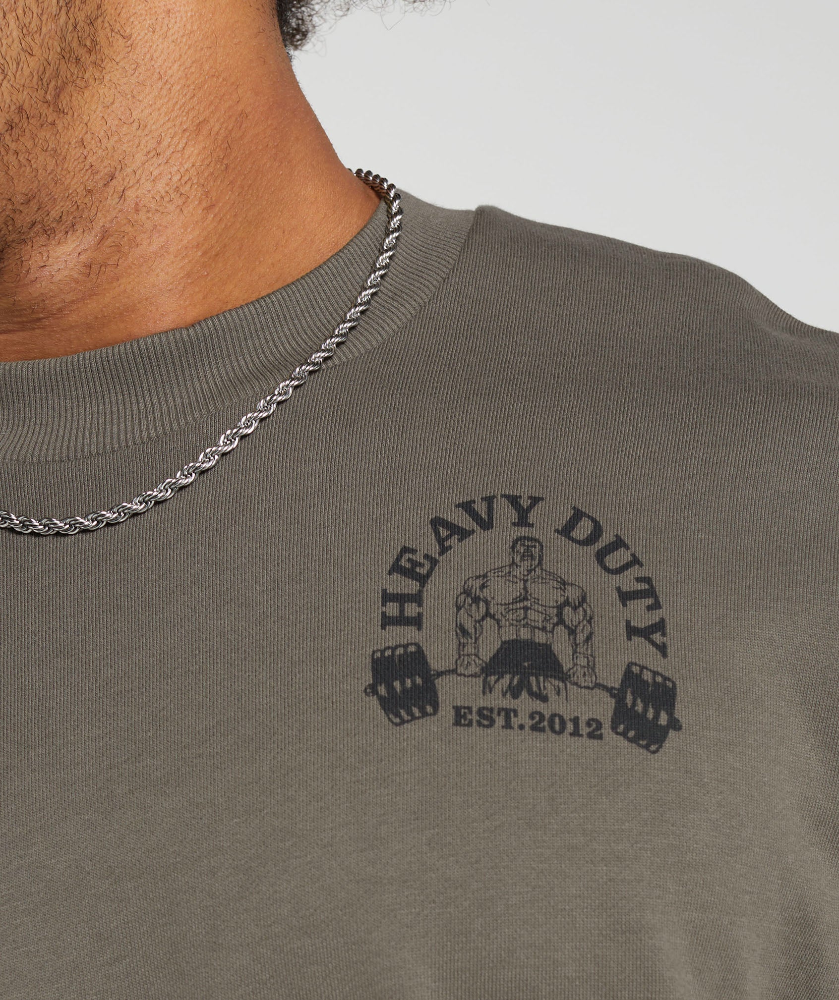 Heavy Duty Crew in Camo Brown - view 6