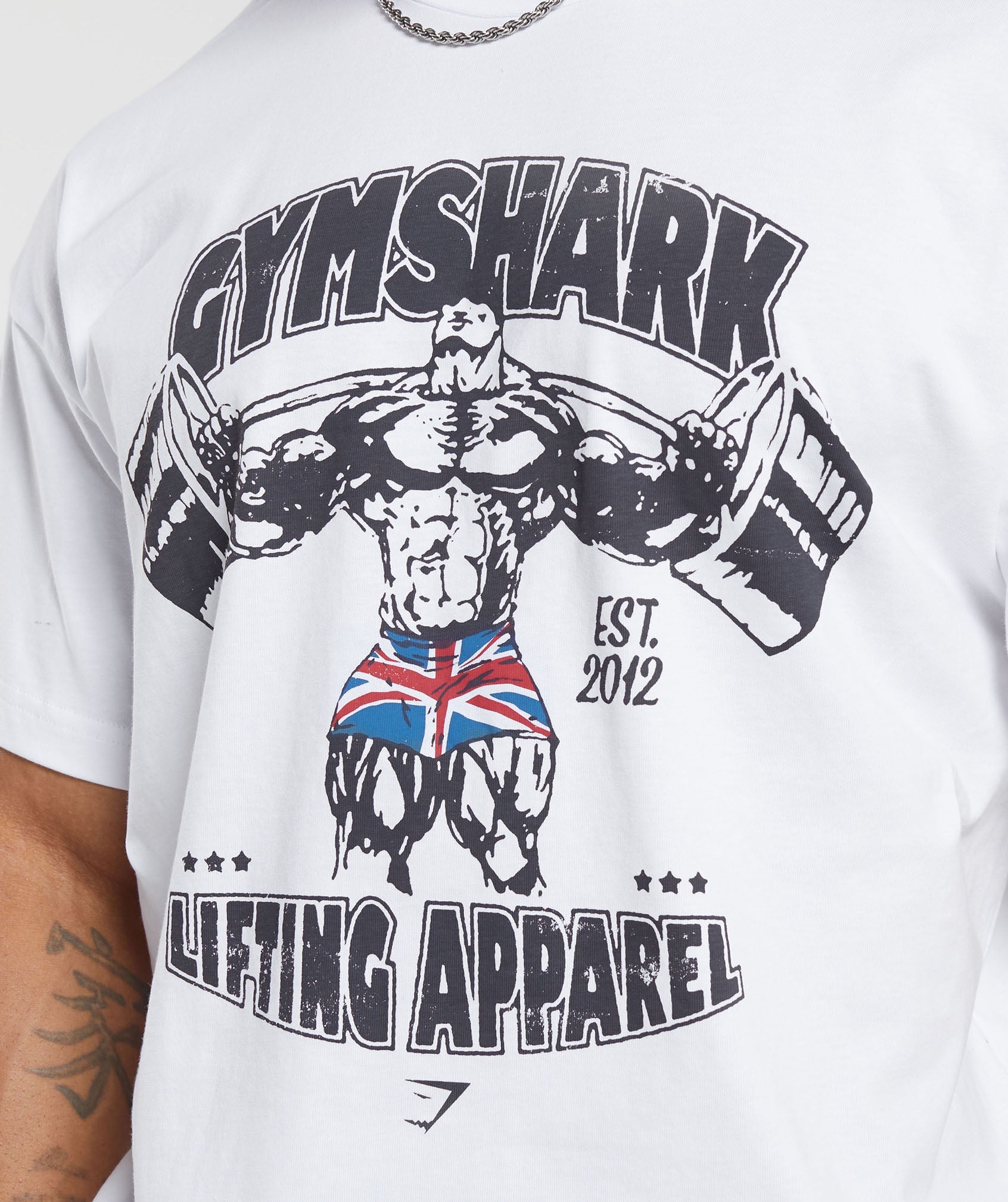 Gymshark Heavy Flex T-Shirt - White