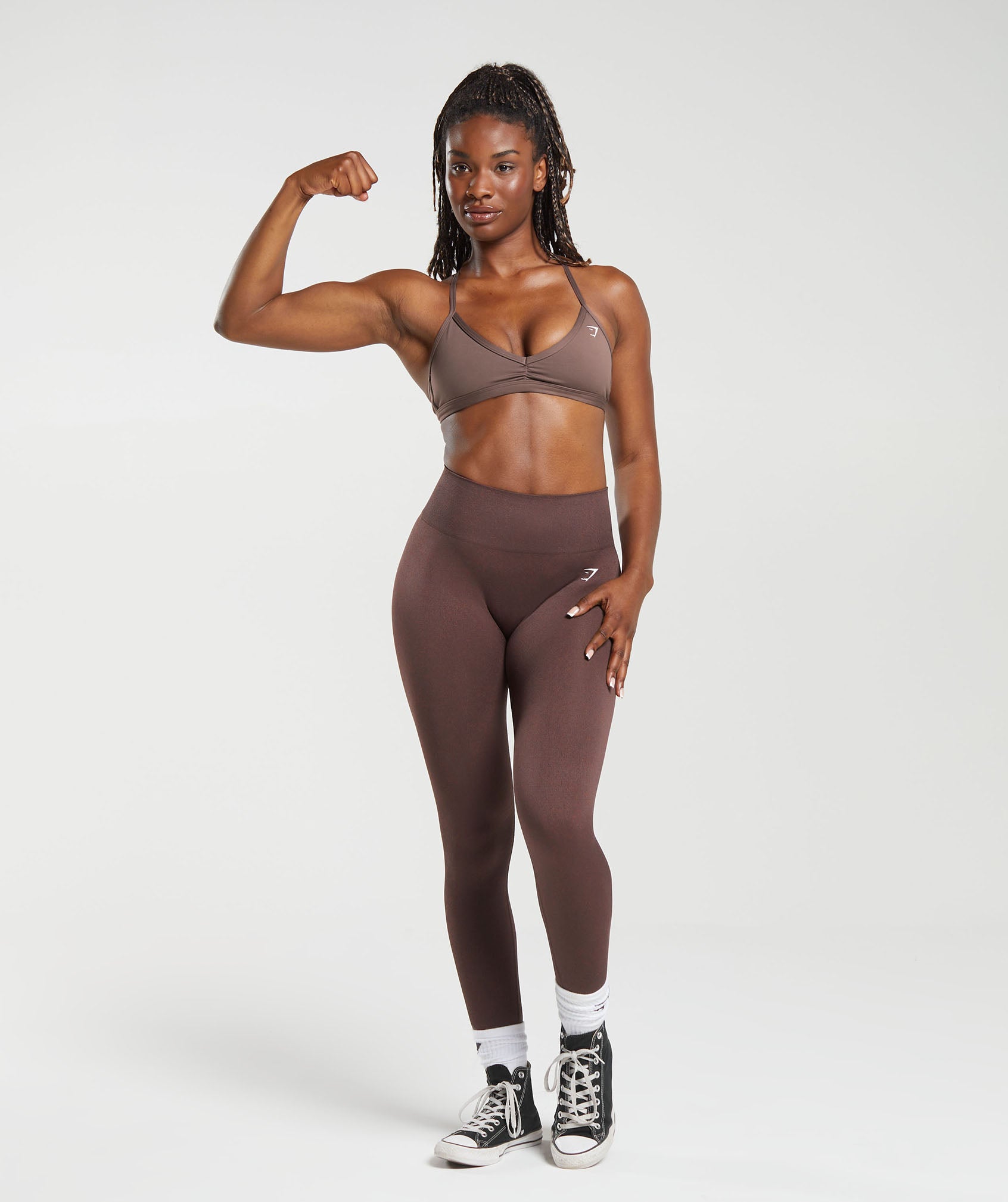Brown Gym Leggings & Tights. Nike CA