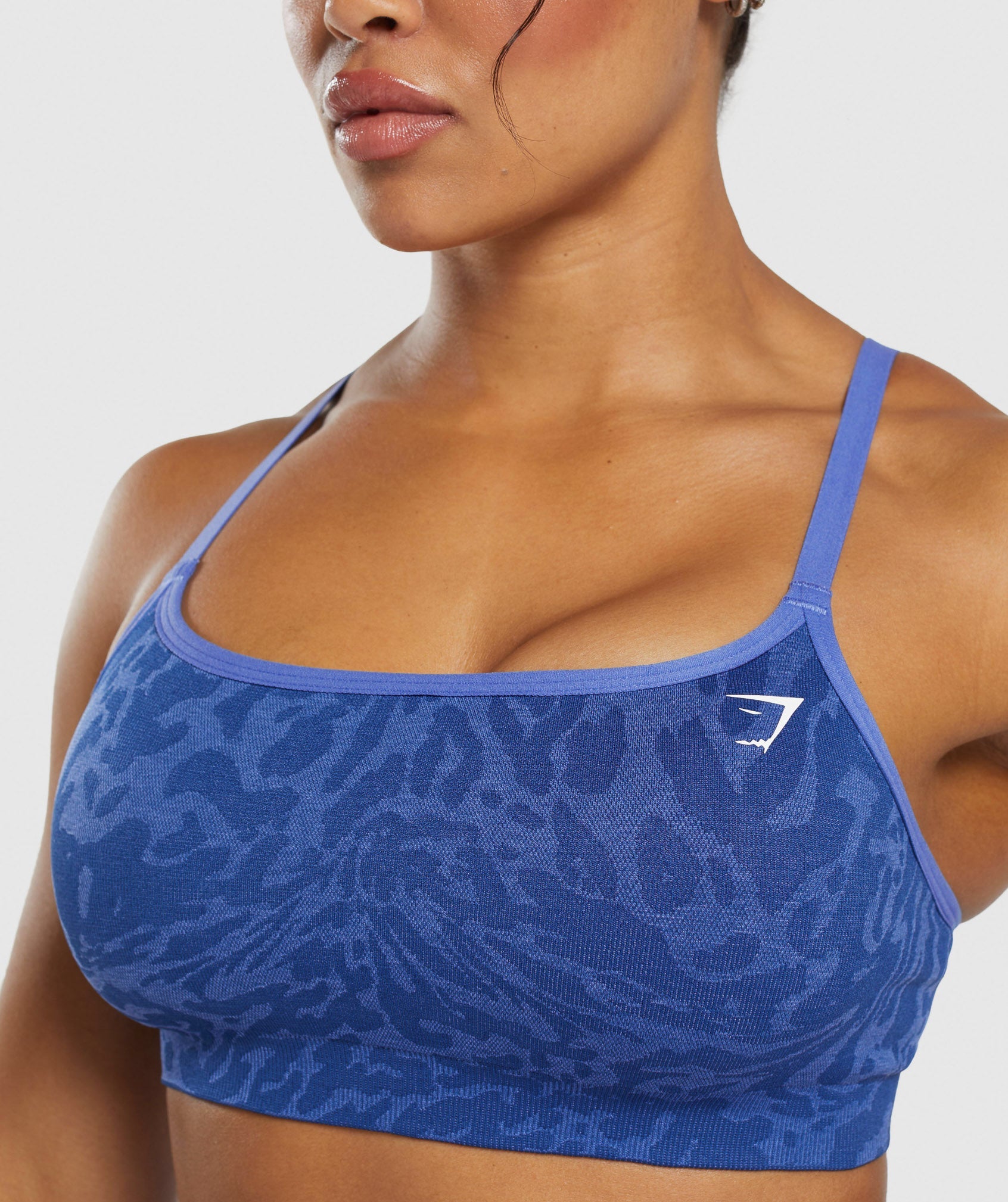 Classic Seamless 2.0 Bralette | Petrol Blue Marl