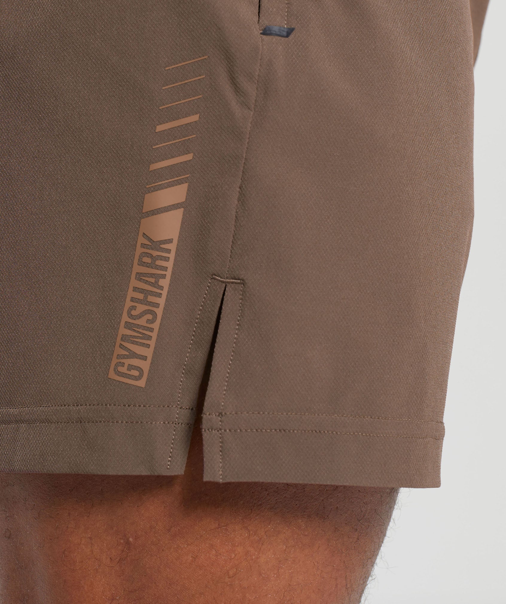 Apex 5" Hybrid Shorts in Soft Brown - view 5