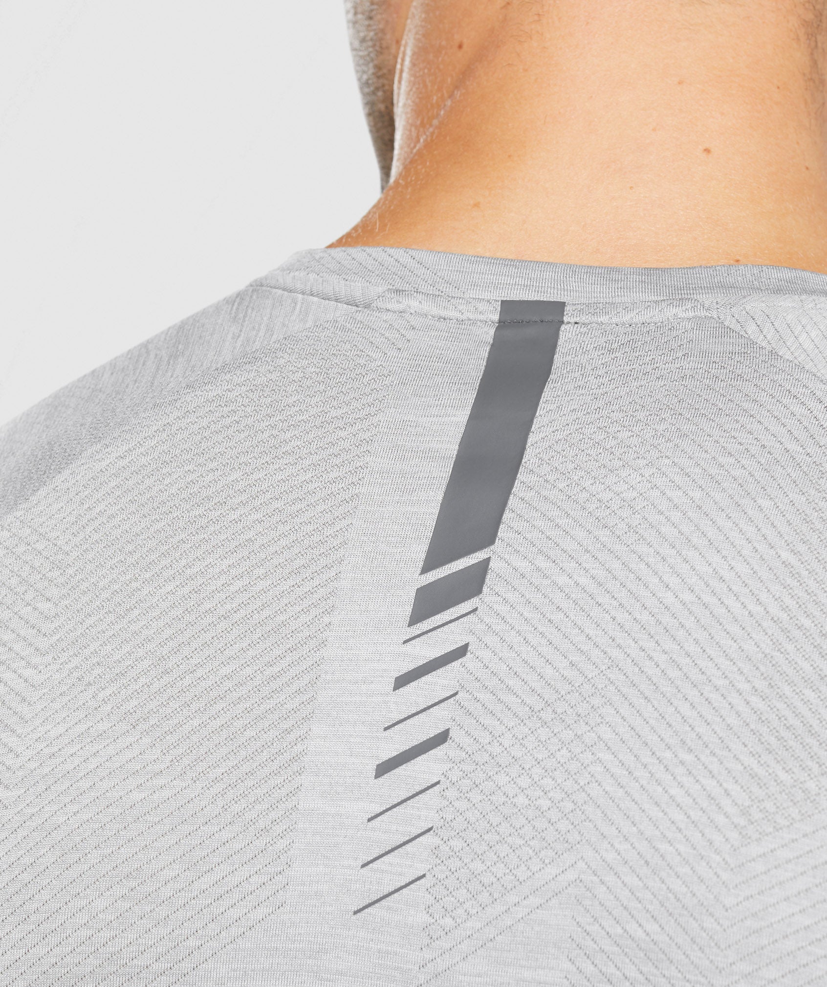 Apex Long Sleeve T-Shirt in Light Grey/Smokey Grey - view 5