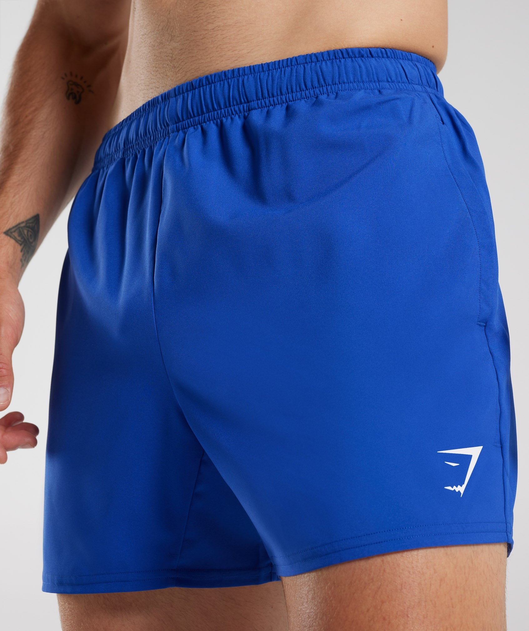 Arrival 5" Shorts in Vintage Blue - view 4