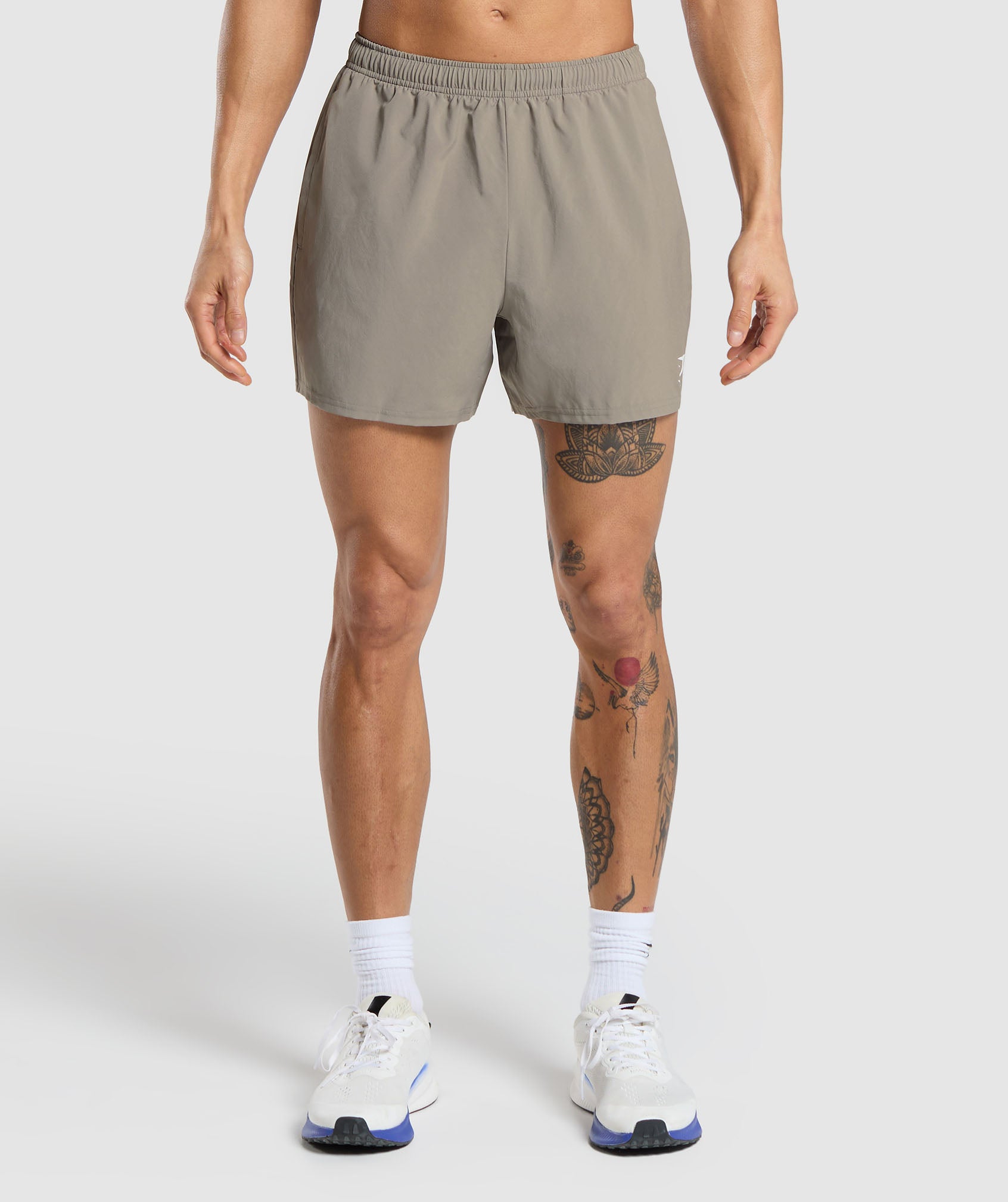 Arrival 5" Shorts in Linen Brown - view 1