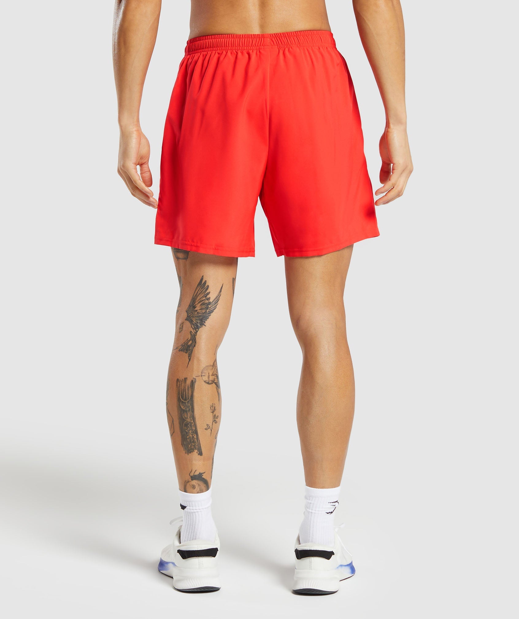 Arrival 7" Shorts in Pow Red - view 2