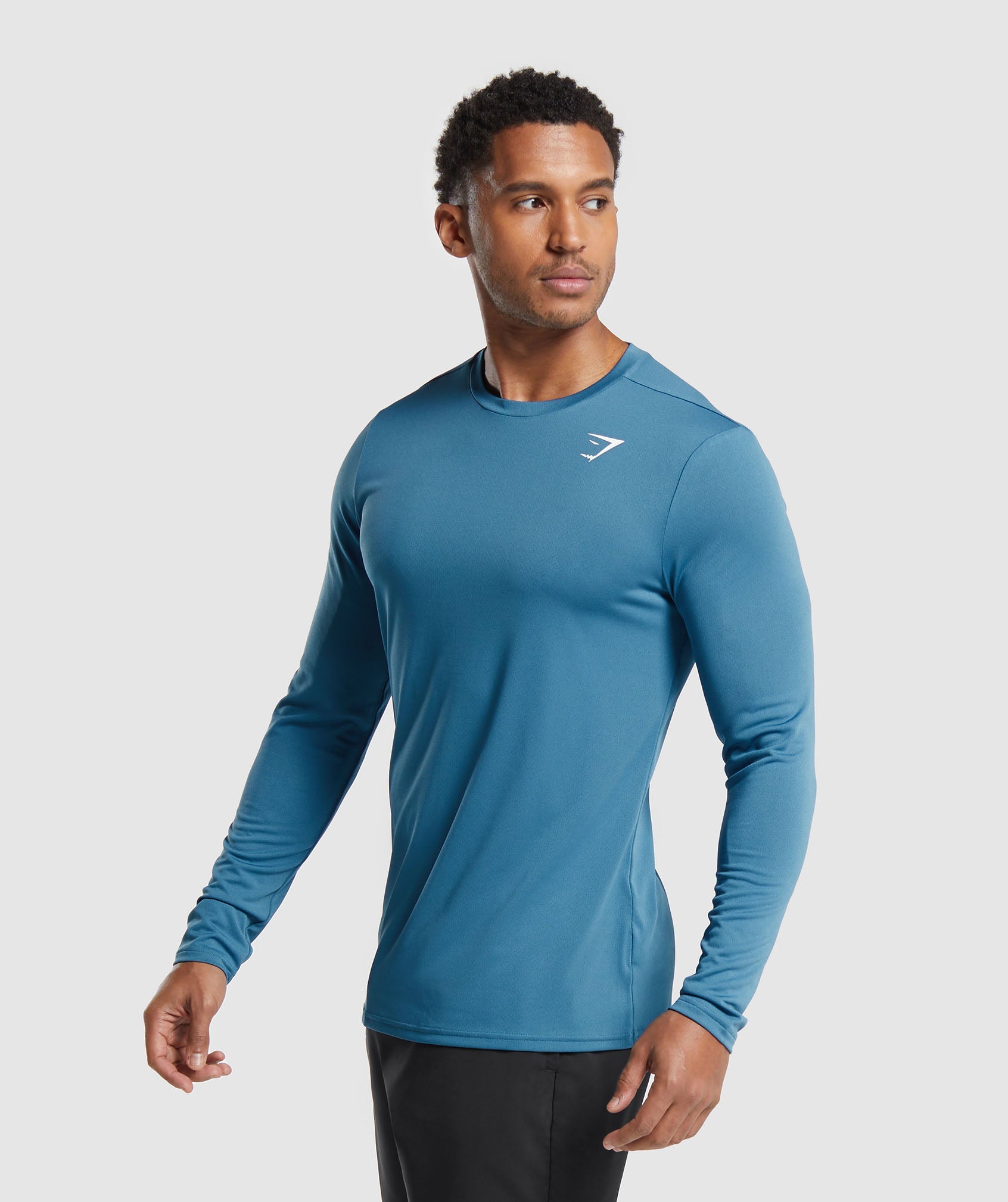 Arrival Long Sleeve T-Shirt in Utility Blue - view 3