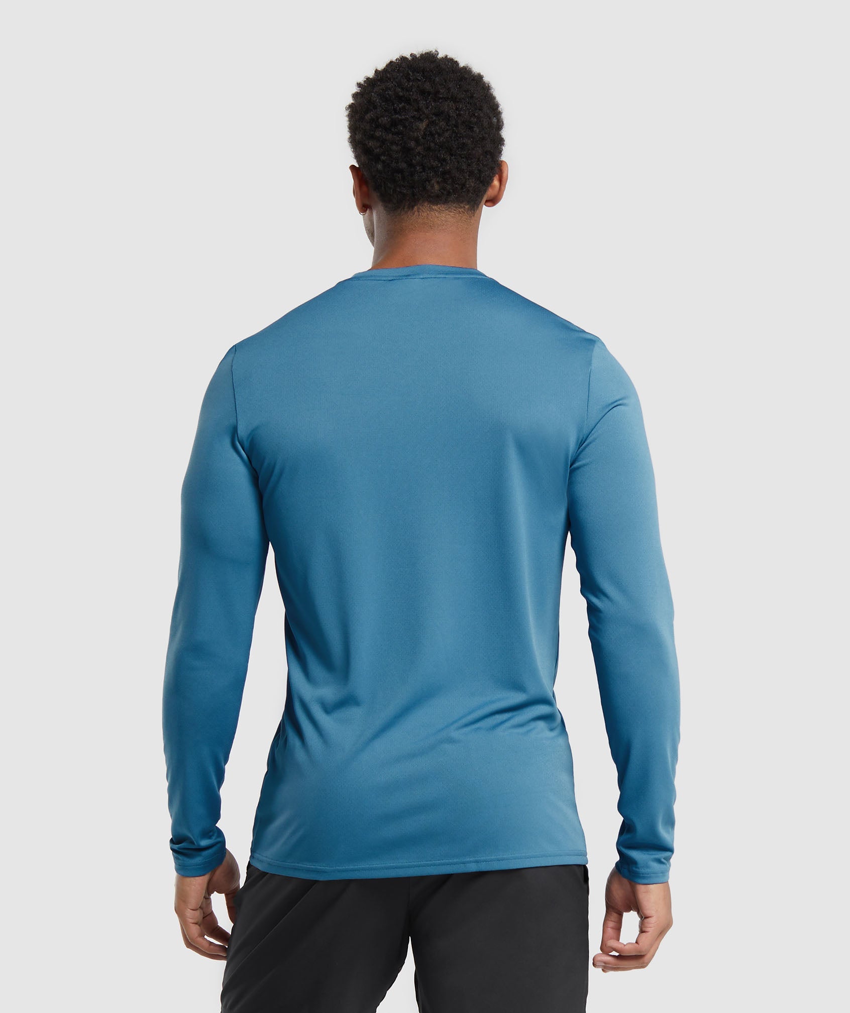 Arrival Long Sleeve T-Shirt in Utility Blue - view 2