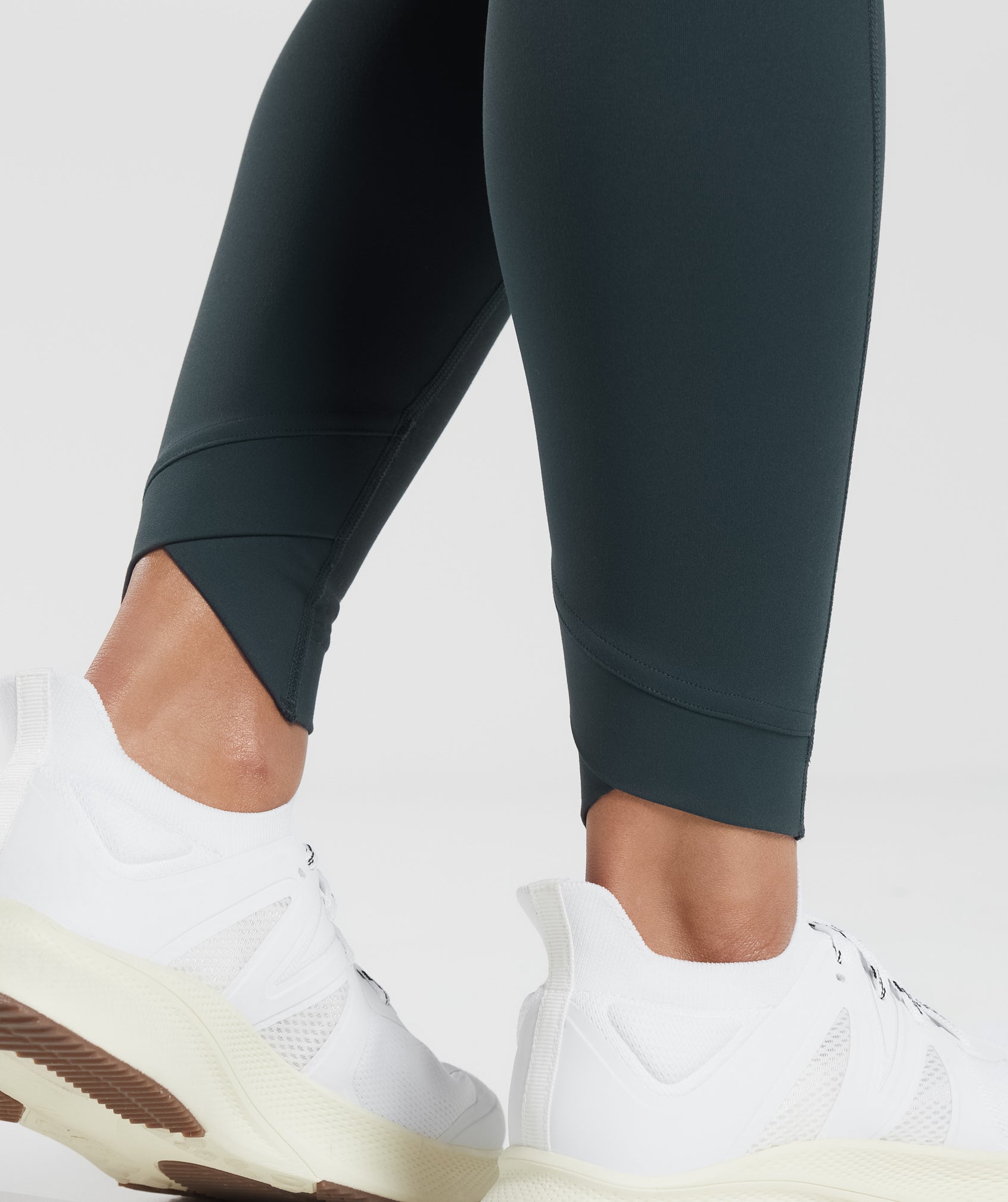 Gymshark Crossover Leggings - Brushed Grey
