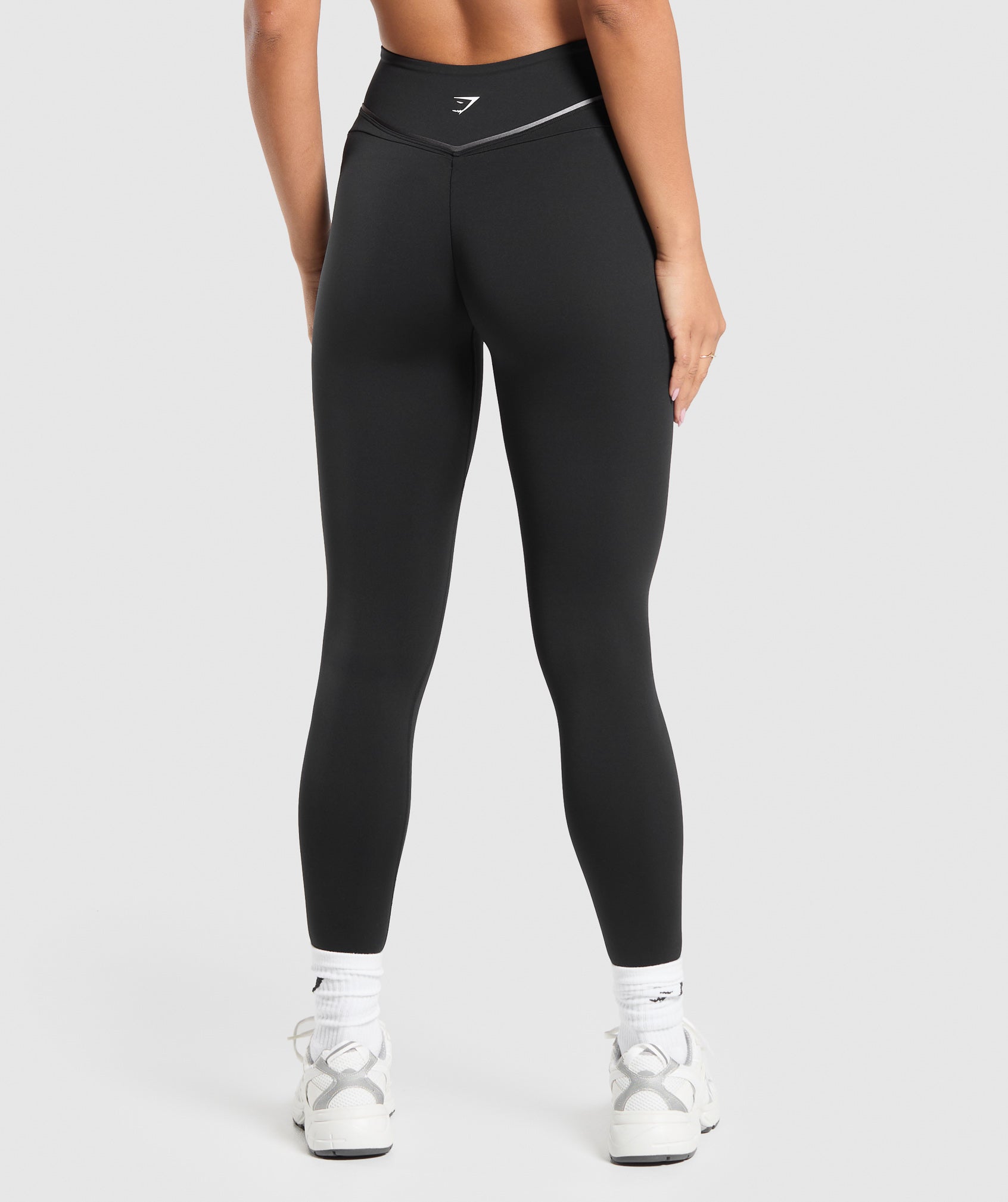 Contour Leggings in Black/Metal Grey - view 2