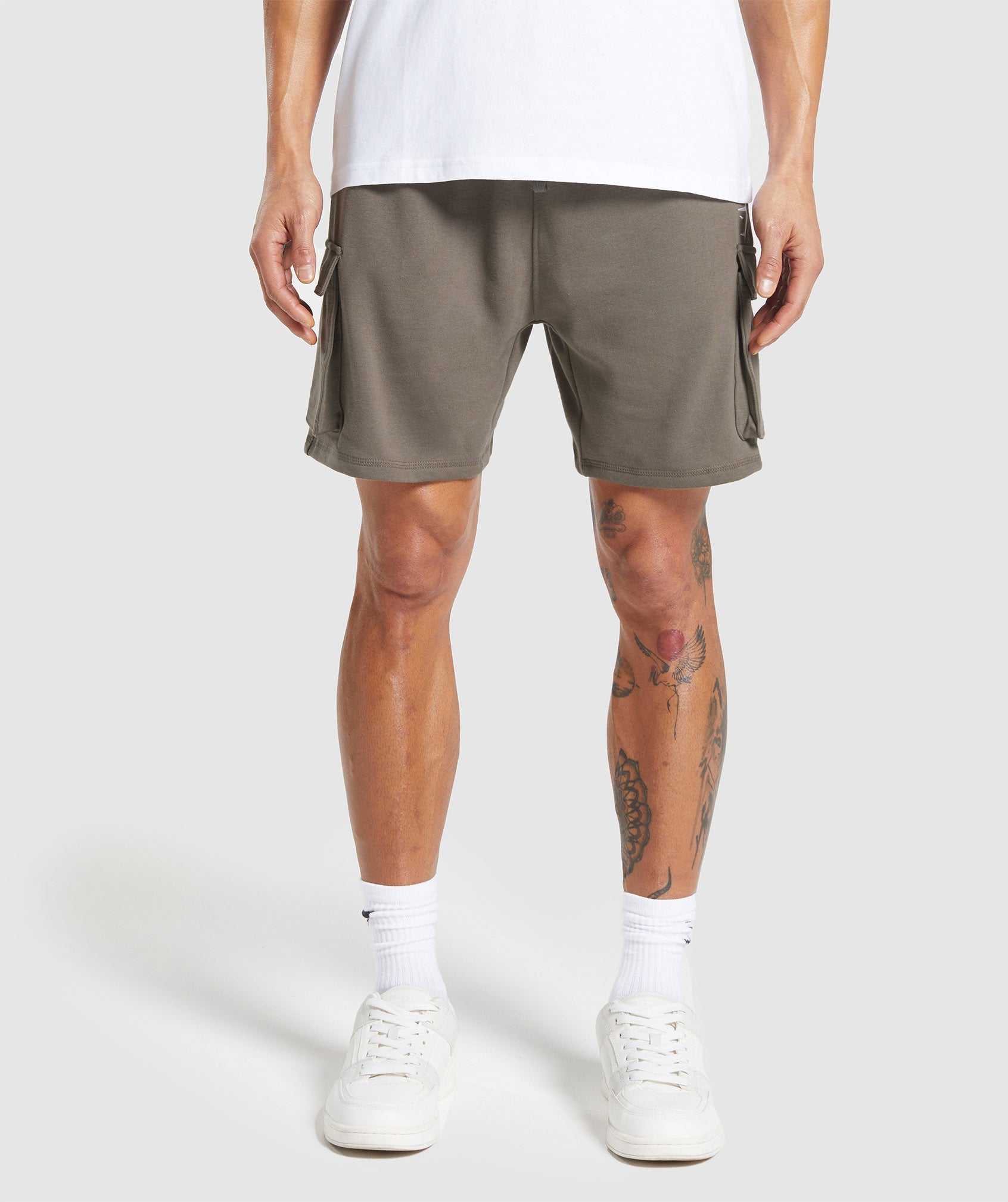 Crest Cargo Shorts in Camo Brown is out of stock