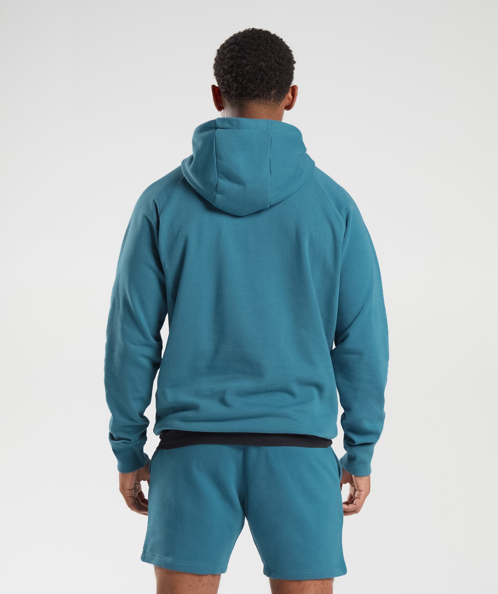 Crest Hoodie in Terrace Blue - view 2