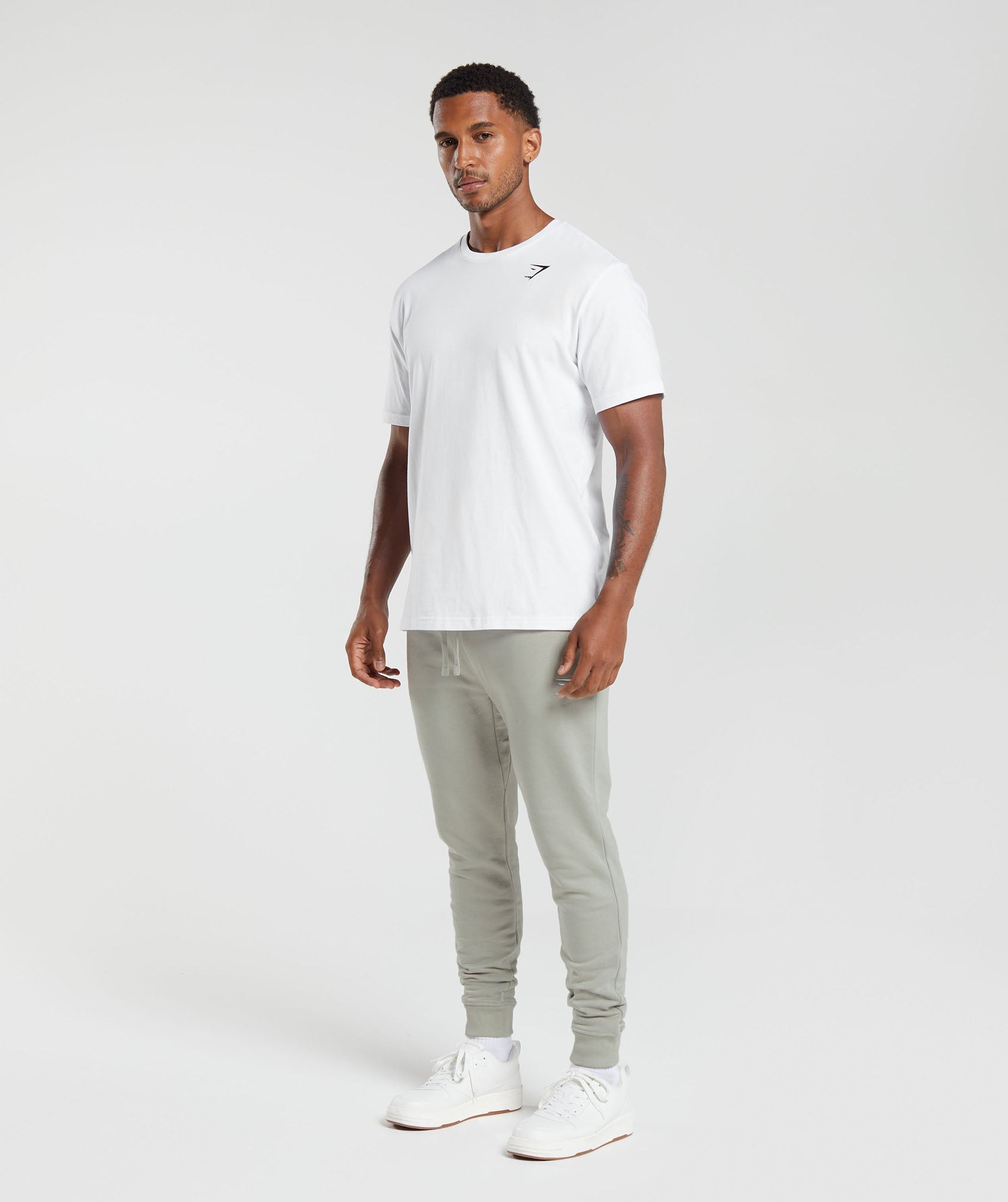 Crest Joggers in Stone Grey - view 4