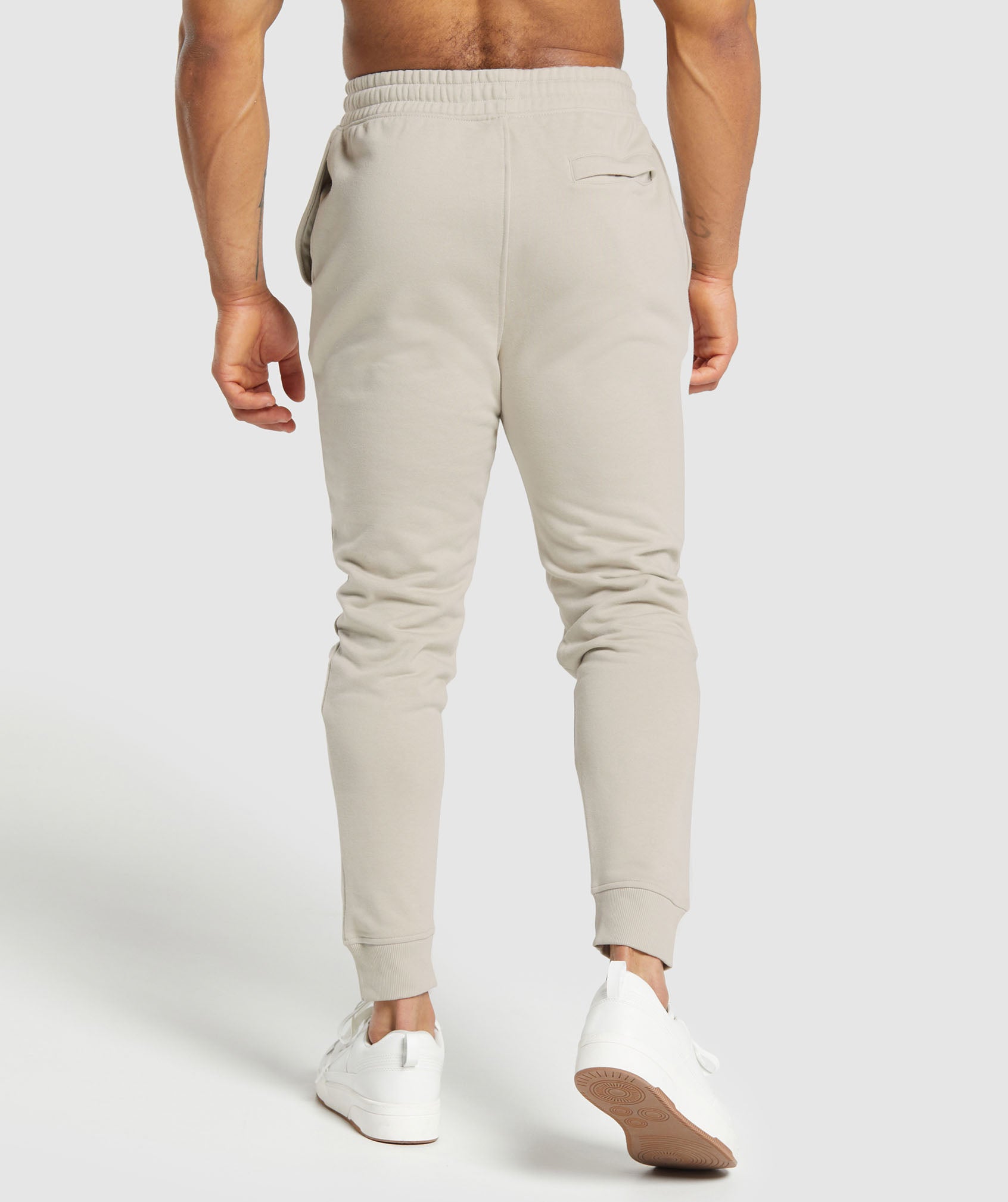 Crest Joggers in Pebble Grey - view 2