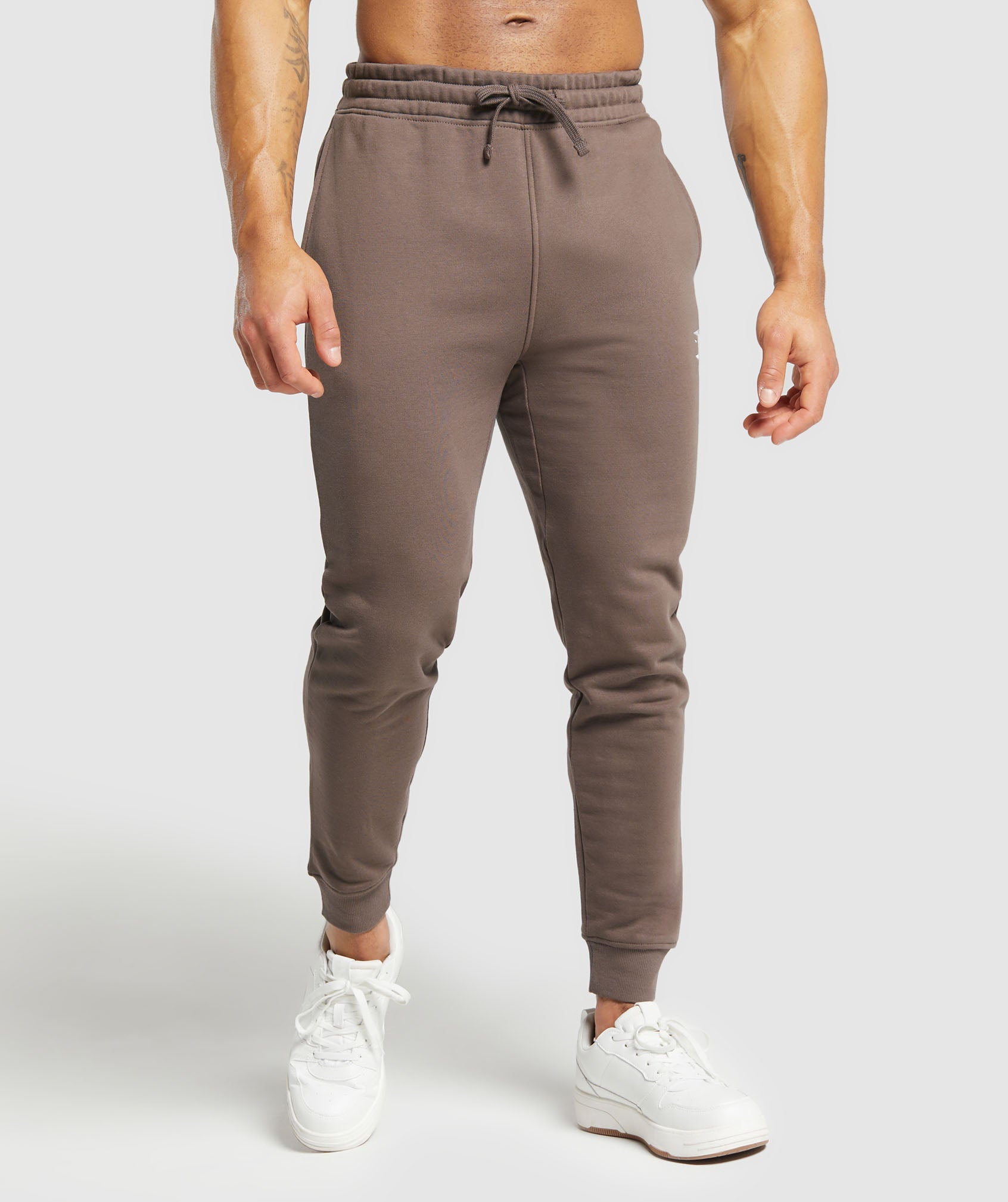 Gymshark Crest Joggers - Black