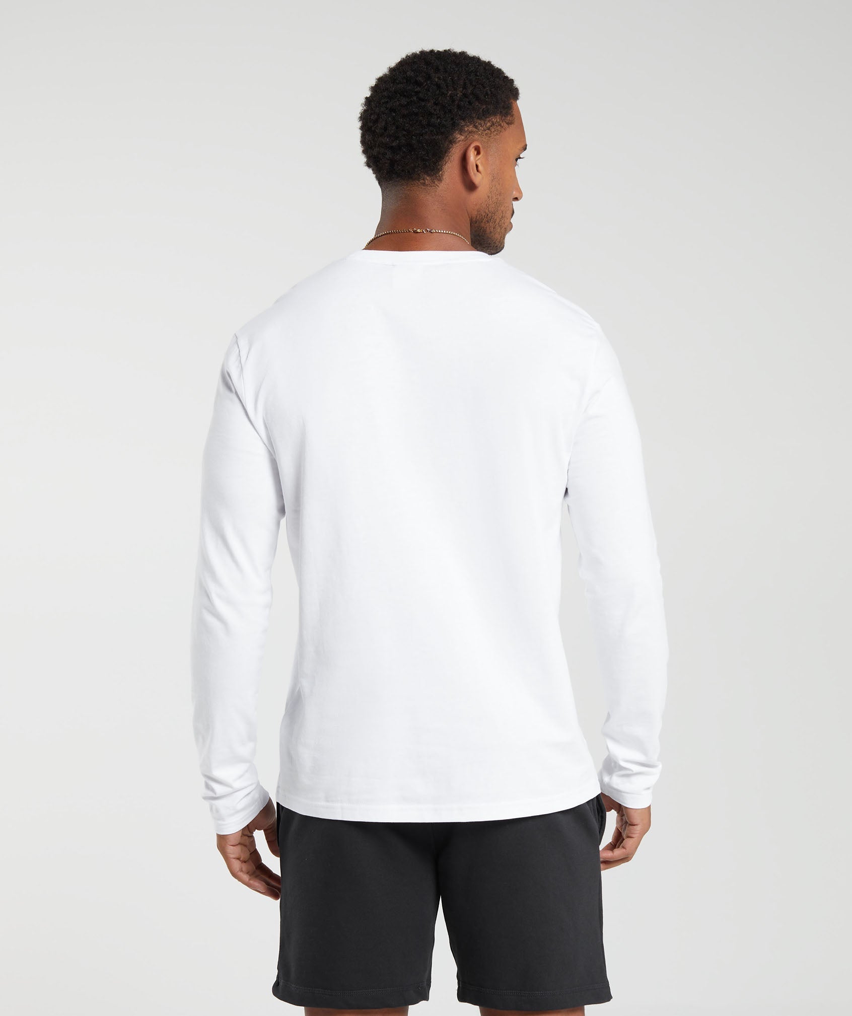 Gymshark Element Baselayer Long Sleeve T-Shirt - White