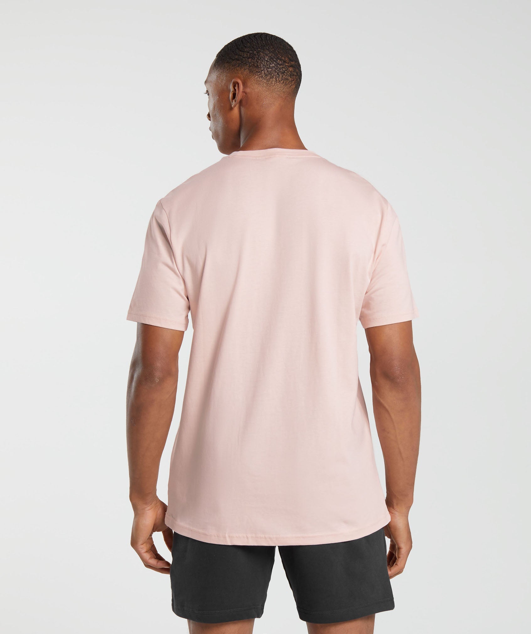 Crest T-Shirt in Misty Pink - view 2