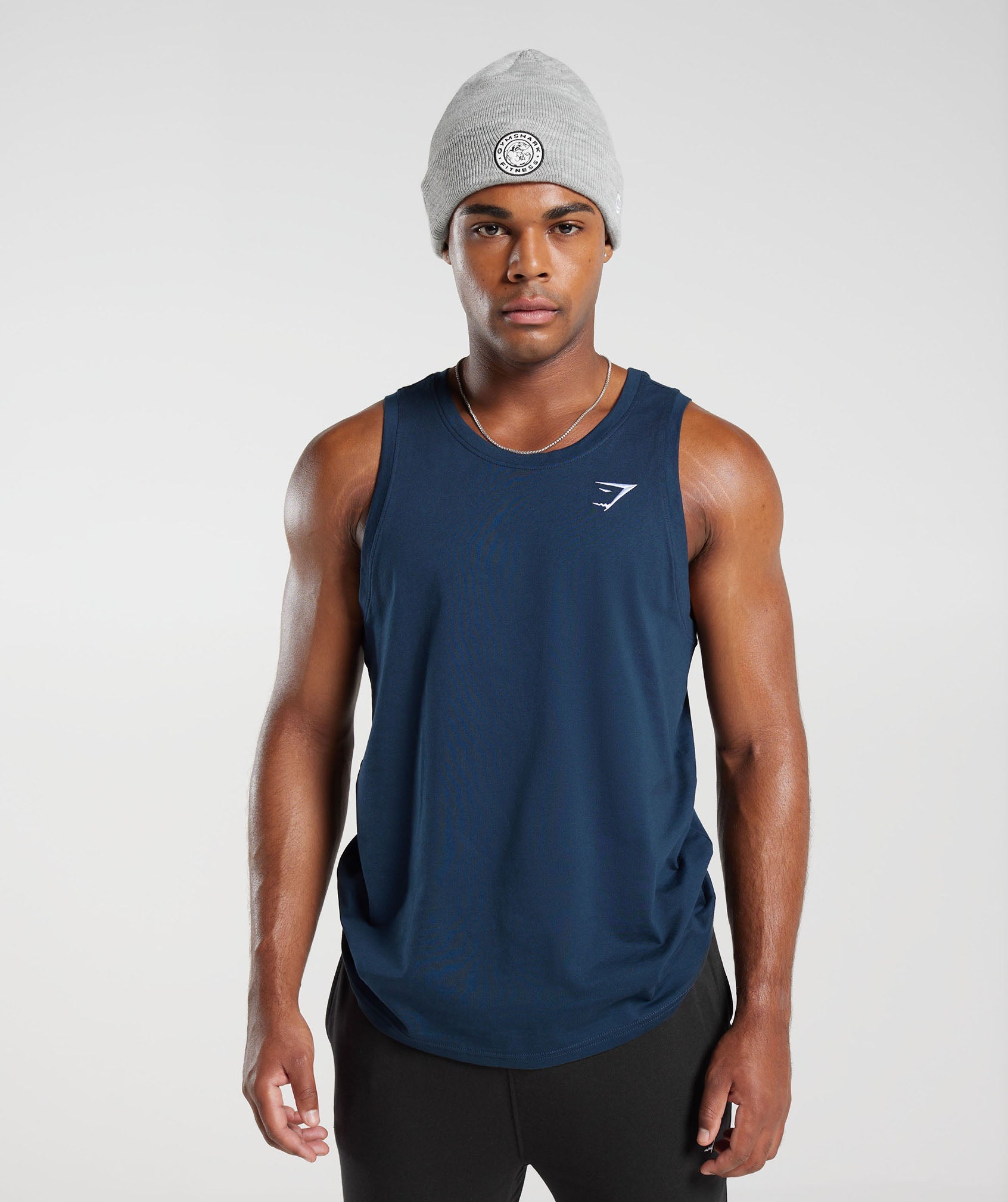 Crest Tank en Navy