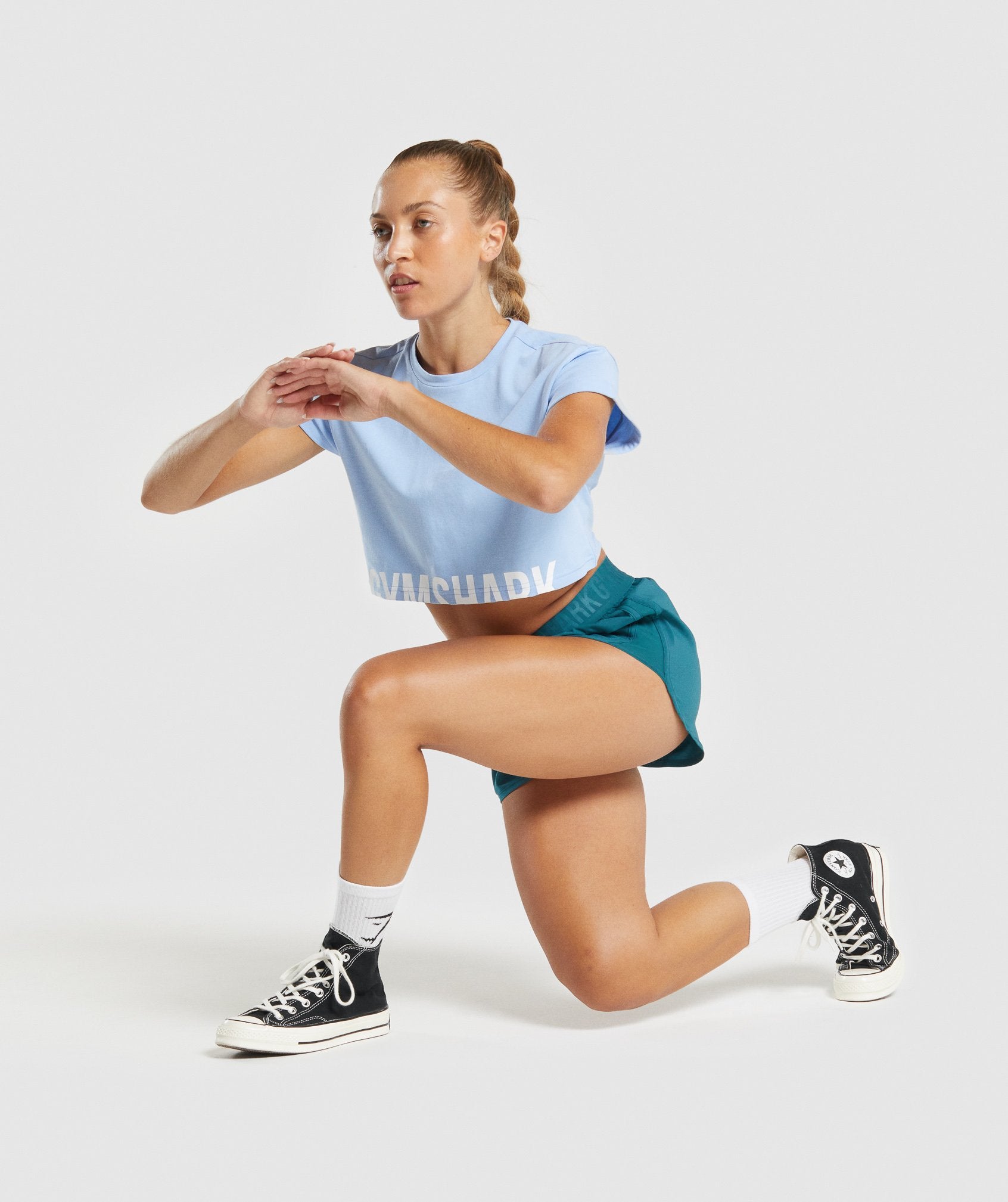 Gymshark Women's Adapt Camo Seamless Ribbed Leggings CL5 Midnight