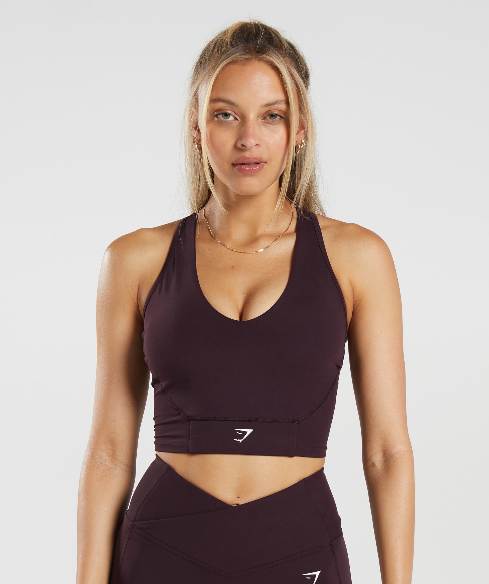 Crop top gymshark  Fitnes kıyafetleri, Fitness kadın, Tarz moda