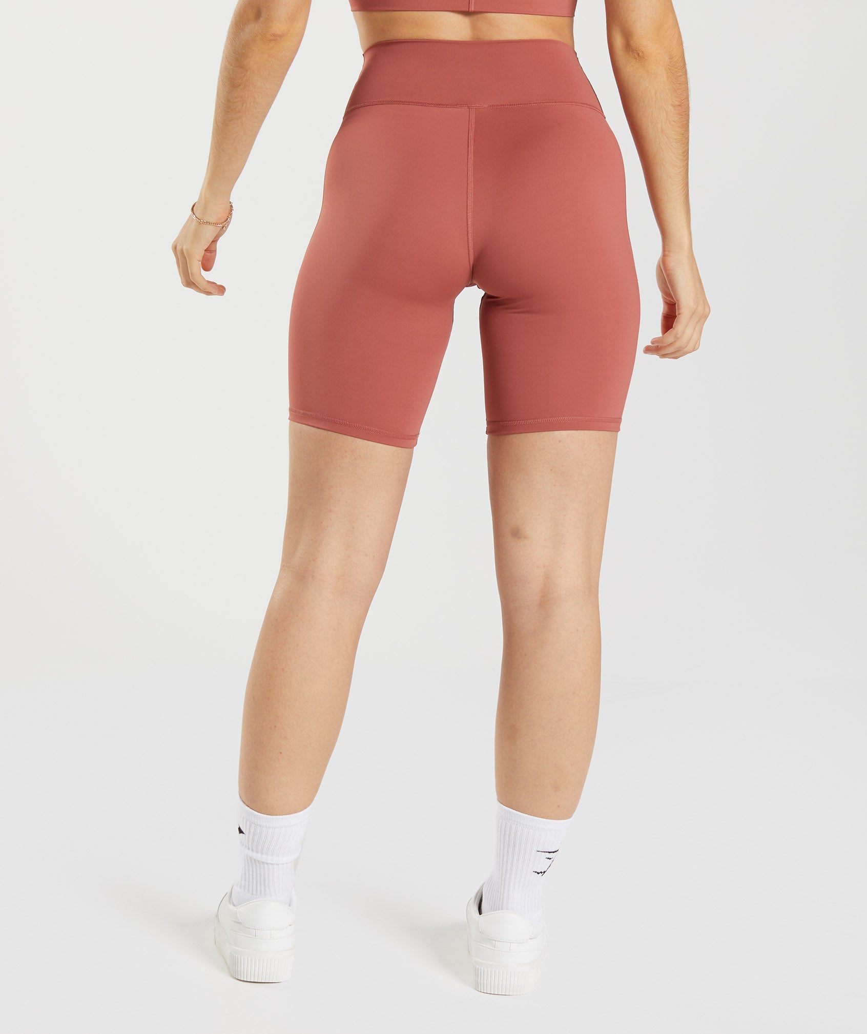 Elevate Cycling Shorts in Rose Brown - view 2