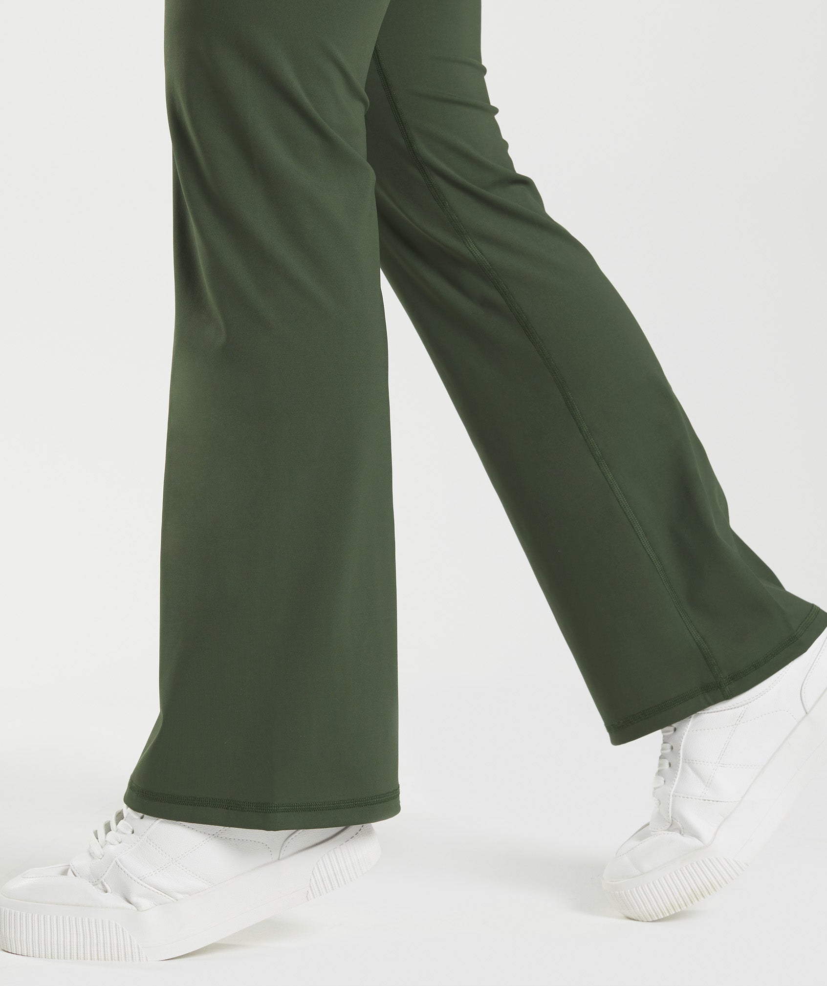 Elevate Flared Leggings in Moss Olive - view 6