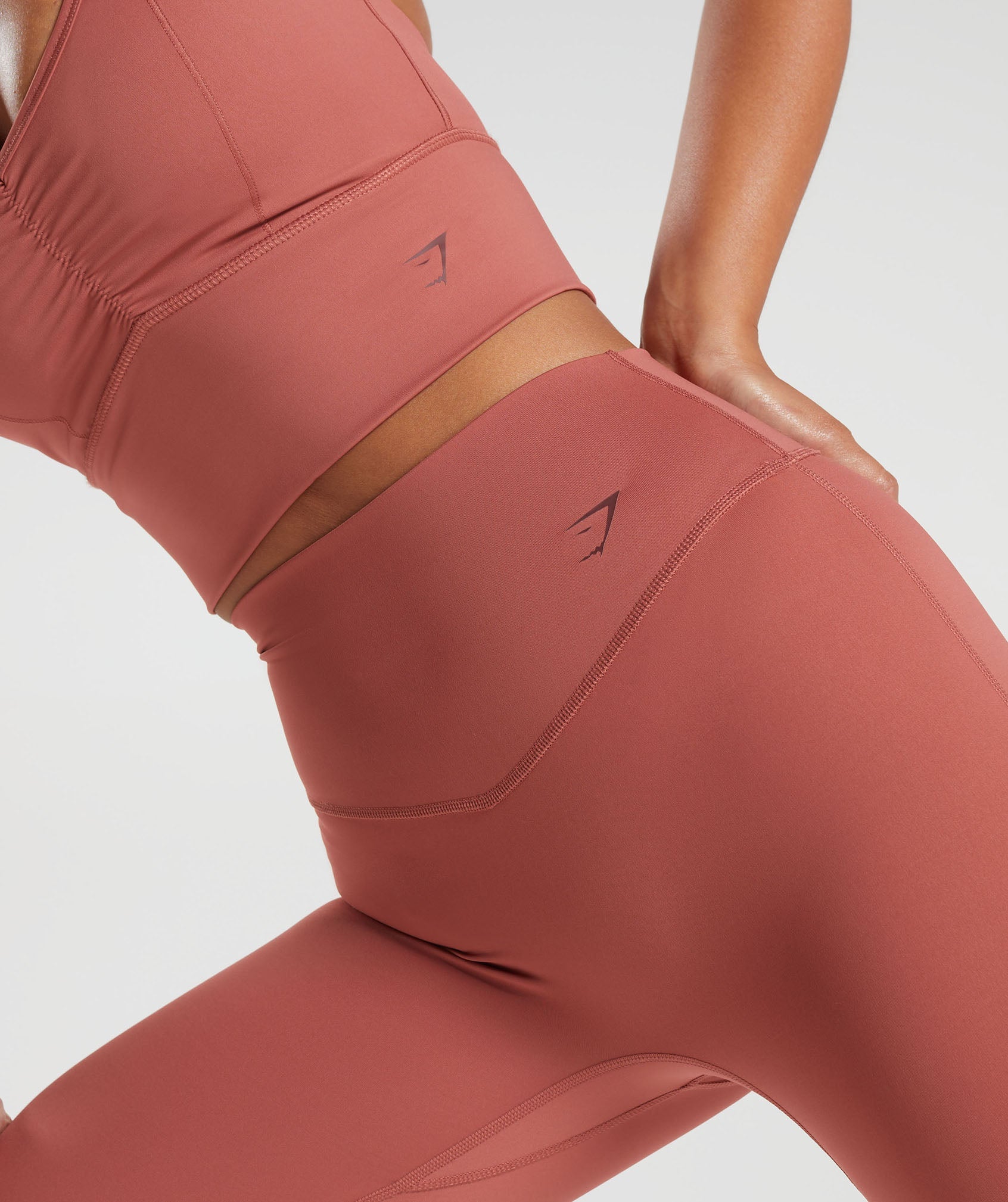 Gymshark Elevate Leggings - Brushed Brown