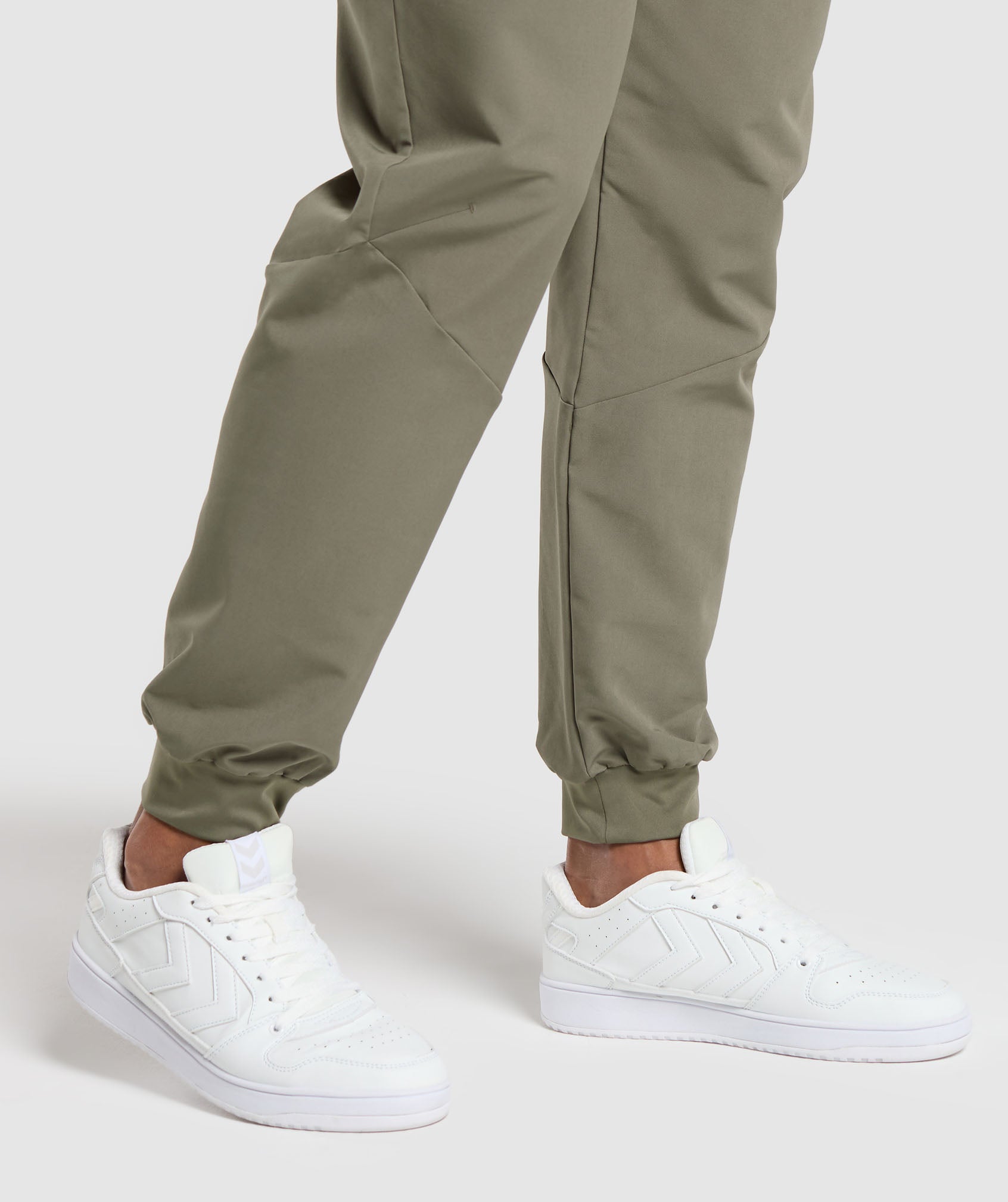 Ease Woven Joggers in Base Green - view 6