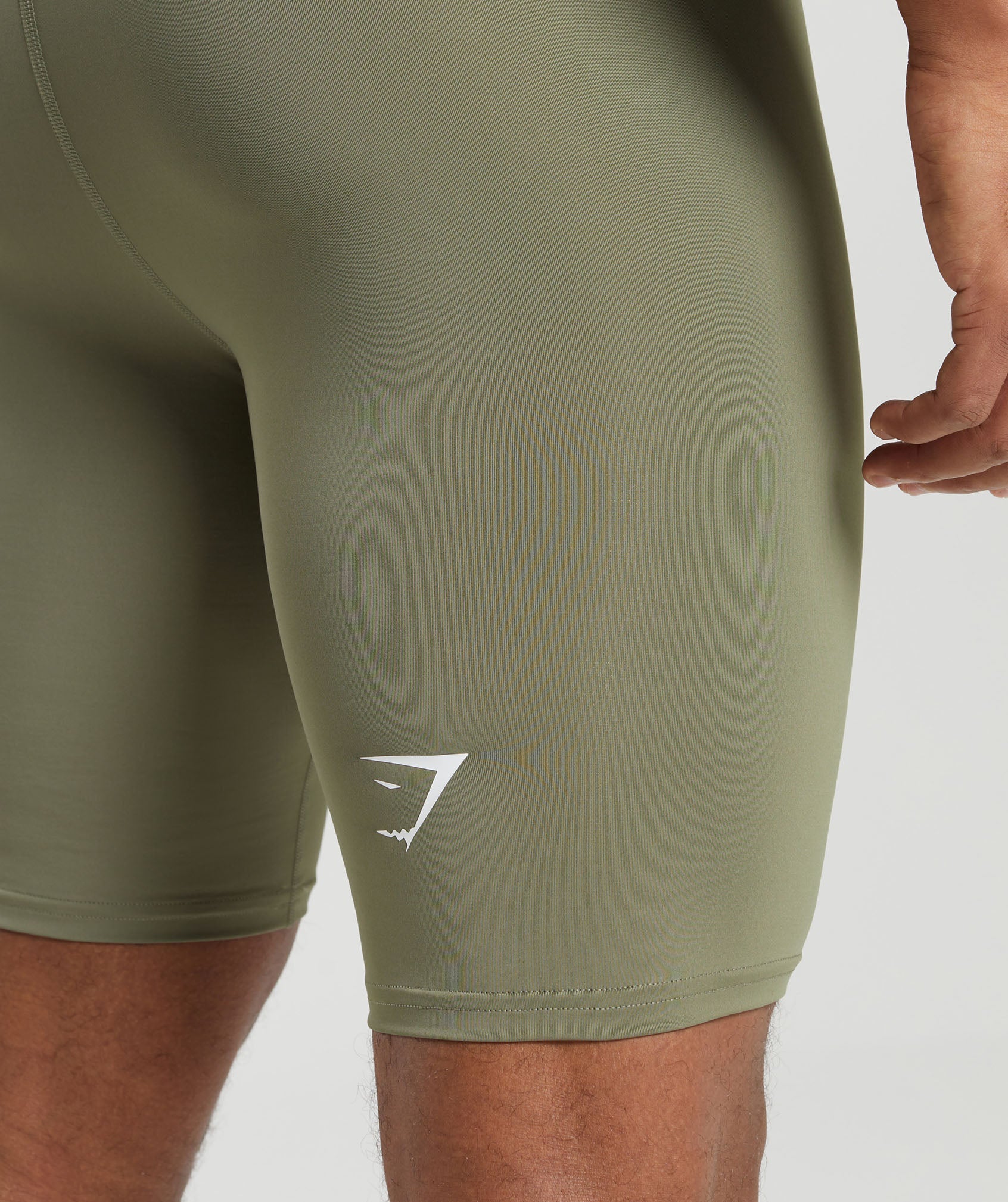 Element Baselayer Shorts in Utility Green - view 4