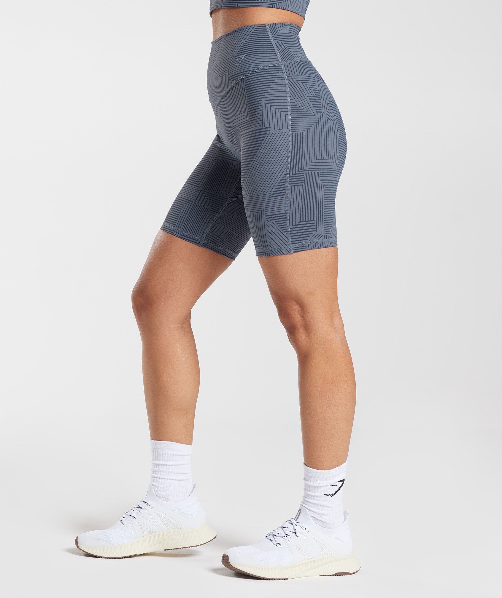 Elevate Cycling Shorts in Evening Blue - view 3
