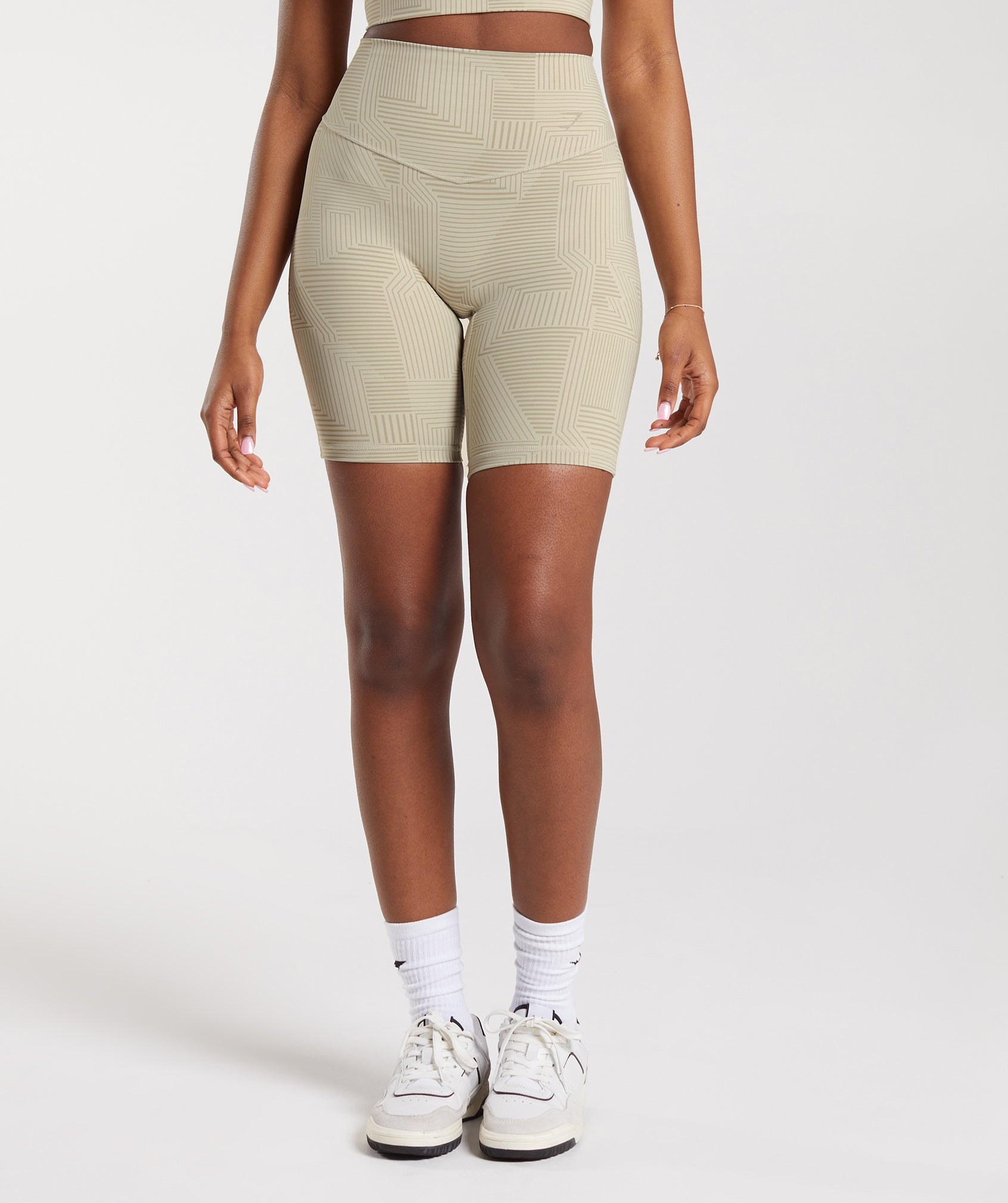 Elevate Cycling Shorts in Sandy Brown