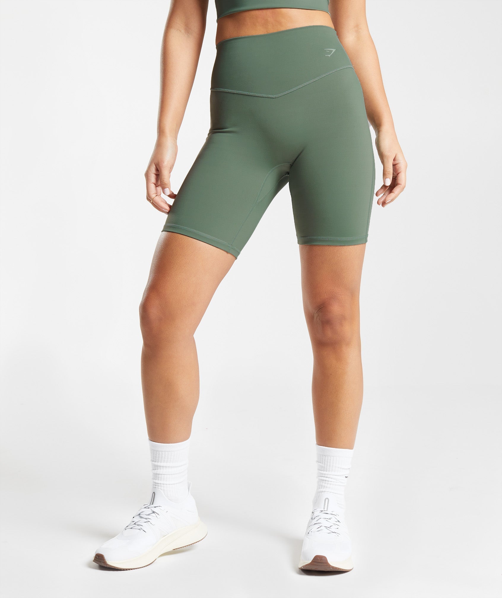 Elevate Cycling Shorts in Willow Green